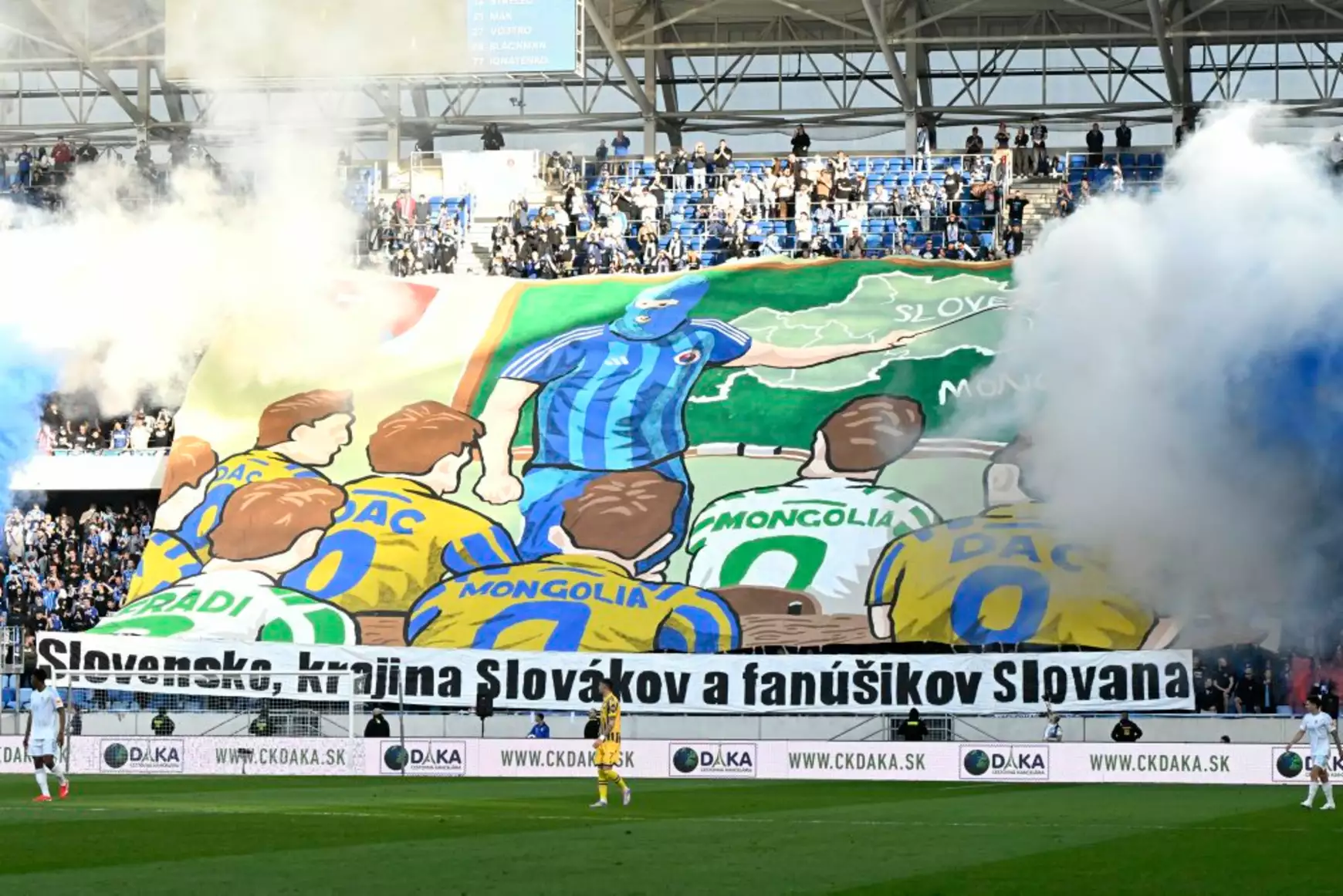 Slovan - DAC - labdarúgó mérkőzés - 2025 április 12.