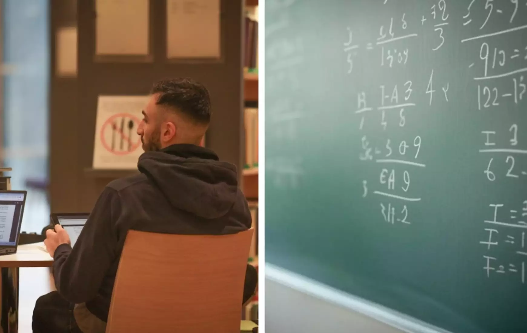 svéd felsőoktatás - problémák a matematikai tudással - egyetemi hallgató - illusztráció - friatider.se