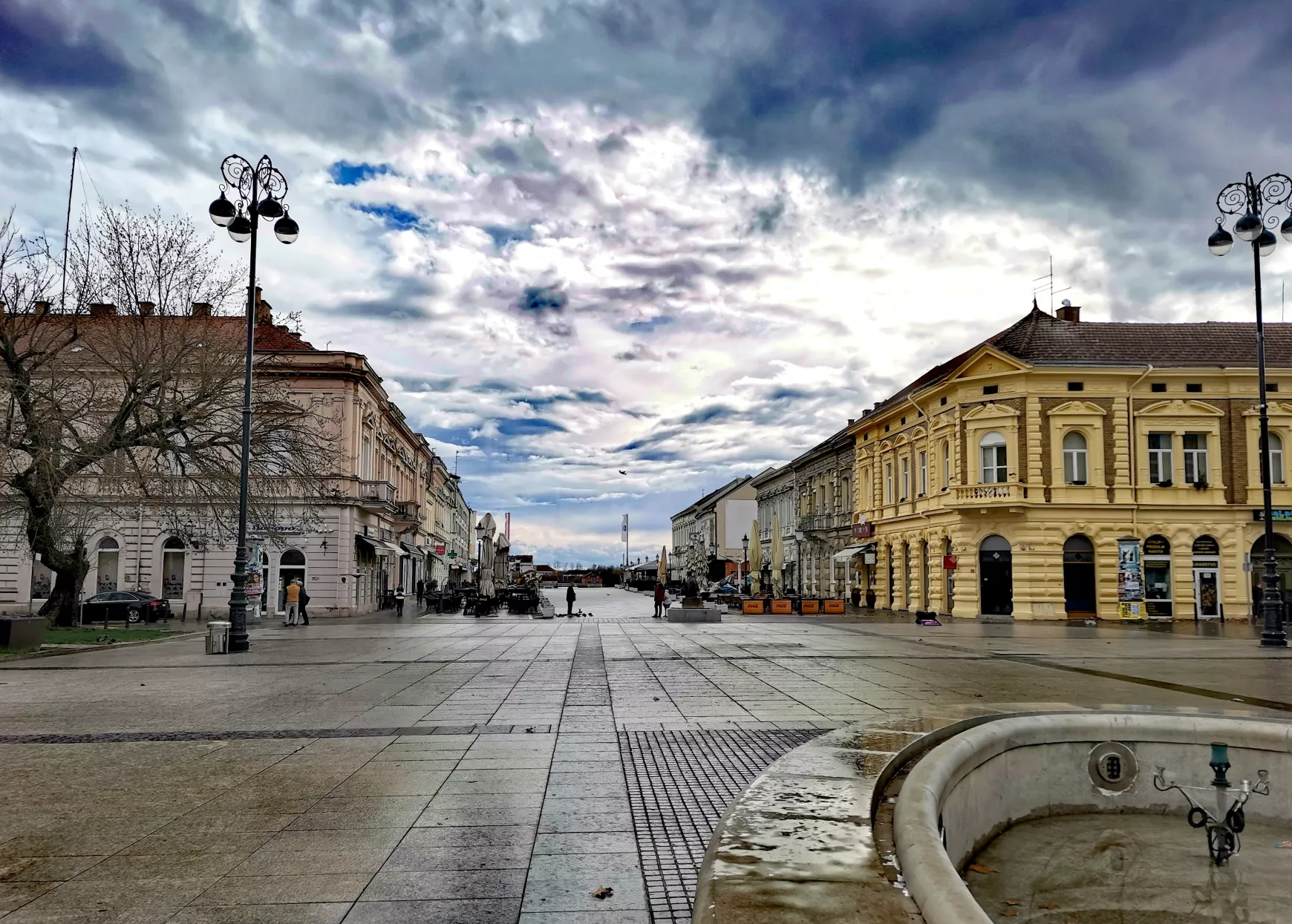 Szlavónbród belvárosában