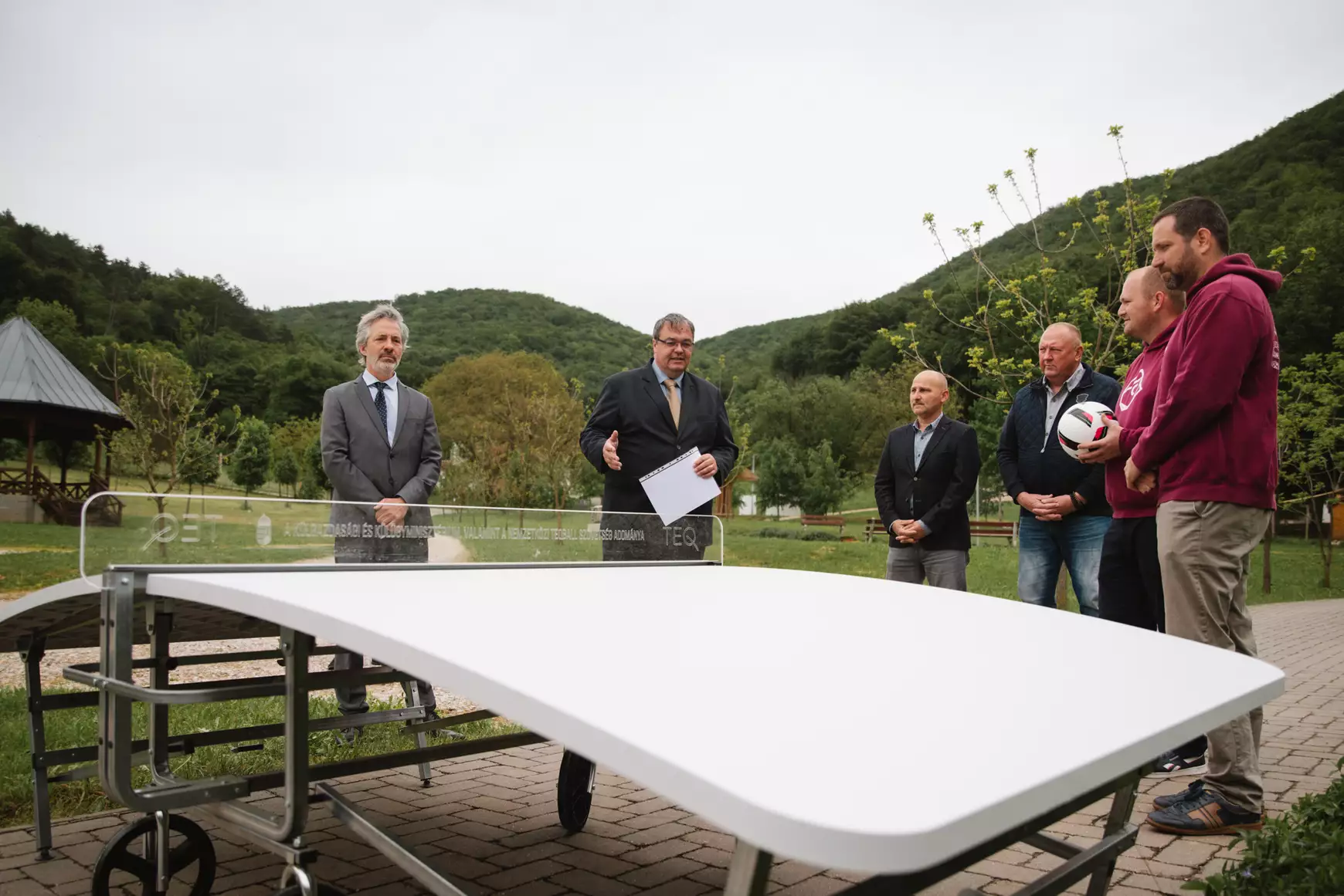 2025-05-06 teqball, teqball-asztal, magyar sport napja, Gombaszög