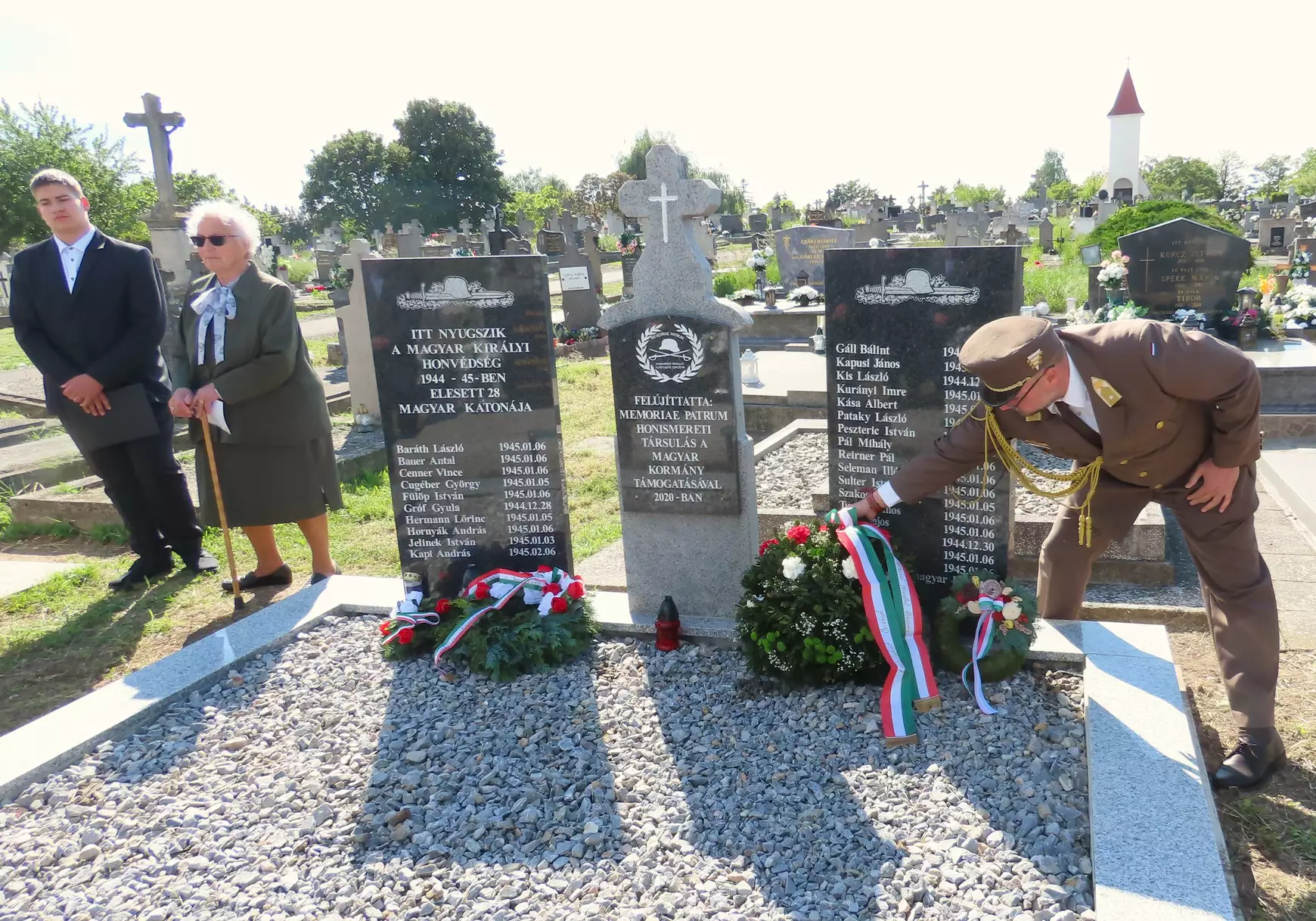 Emlékezés a hősökre Muzslán