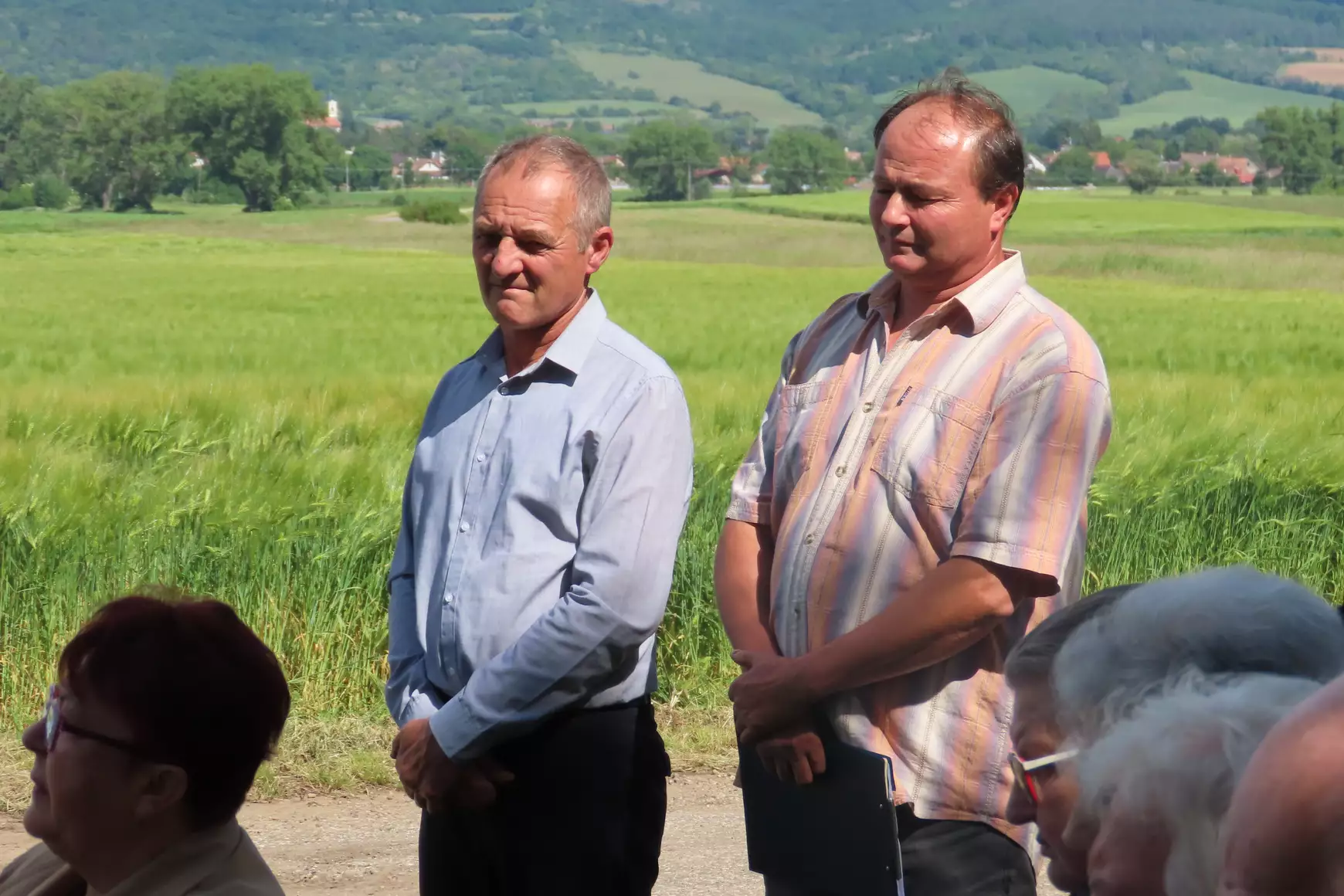 Tóth Attila és Trieb Antal szervezők