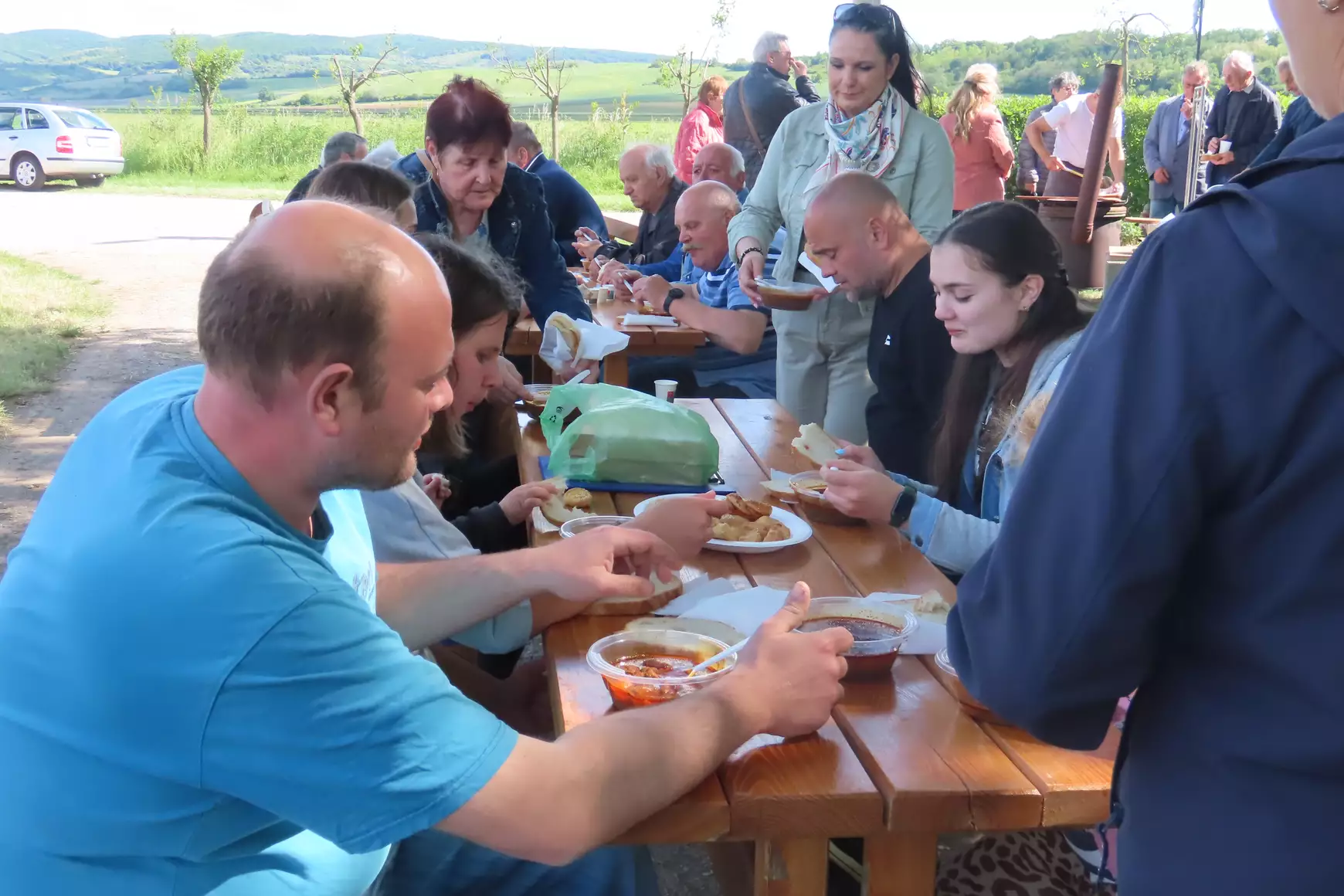 Orbán-napi ünnepség Szalkán