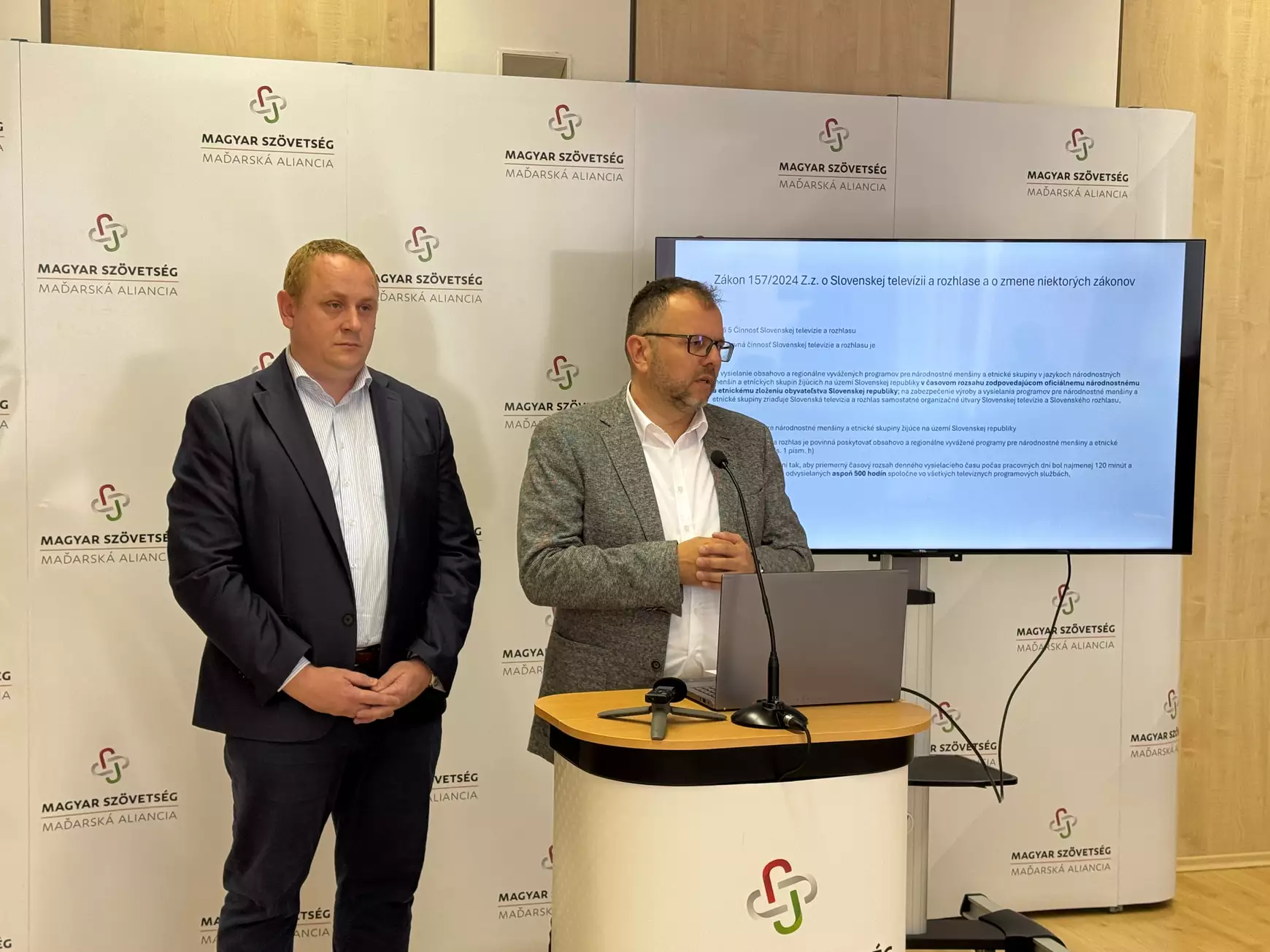 Magyar Szövetség sajtótájékoztató
