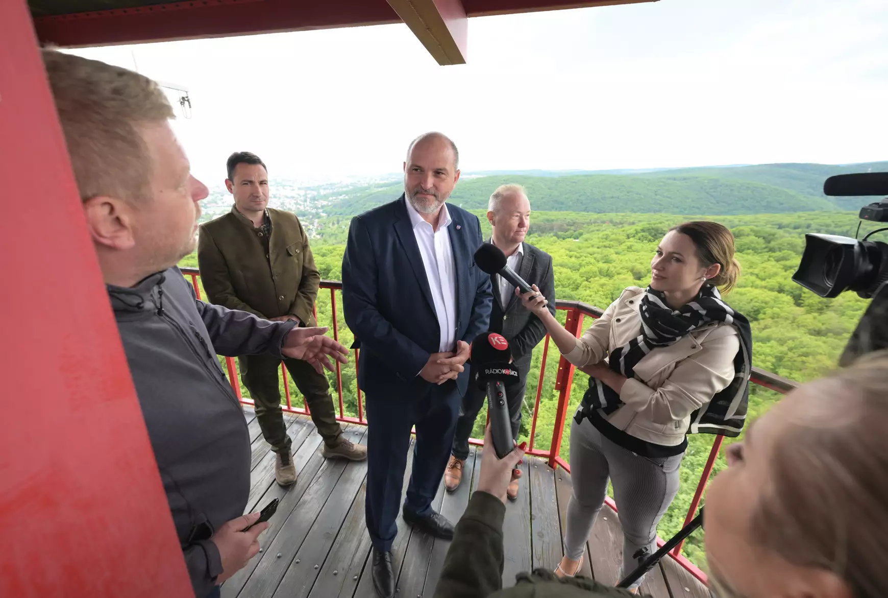 Kassa, kilátó, kilátótorony, Várhegy, Hradová