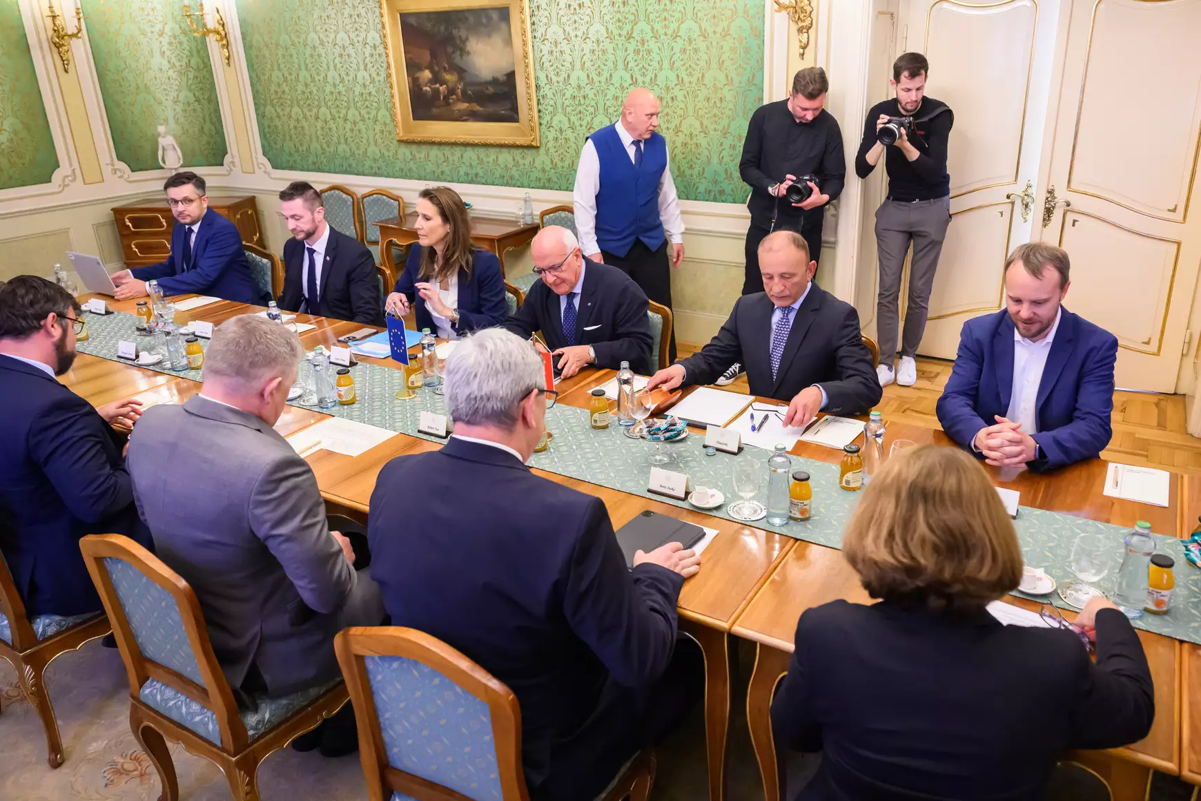 Európai parlamenti képviselők látogatása