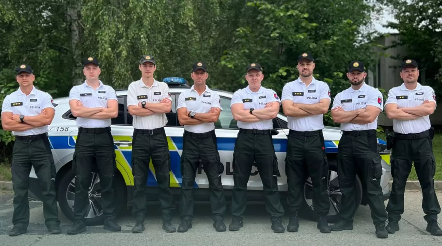 szlovák rendőrök Horvátországban