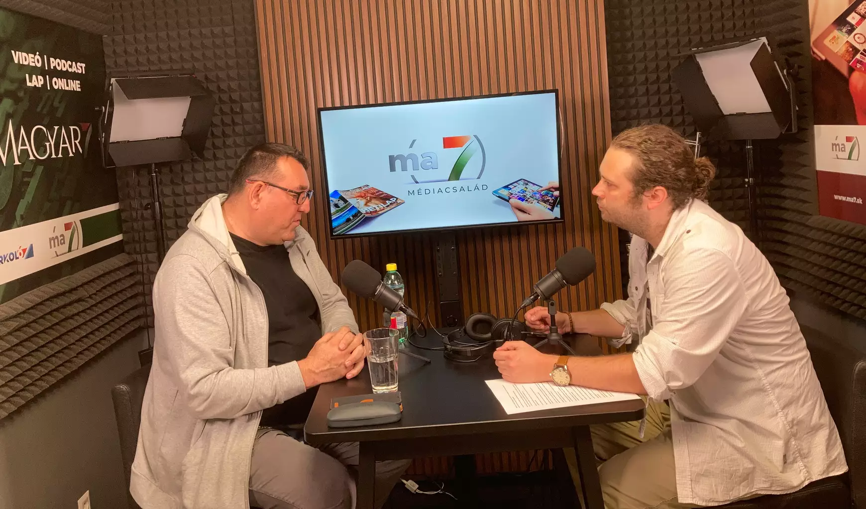 Poór Tibor és Hajtman Gábor