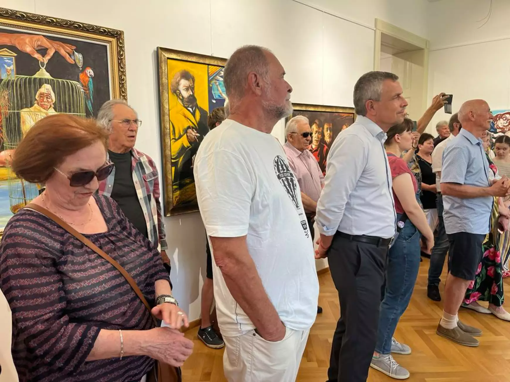 Kopócs Tibor életművének szűk keresztmetszete látható a komáromi PLATZ Galériában – KEPEKKEL