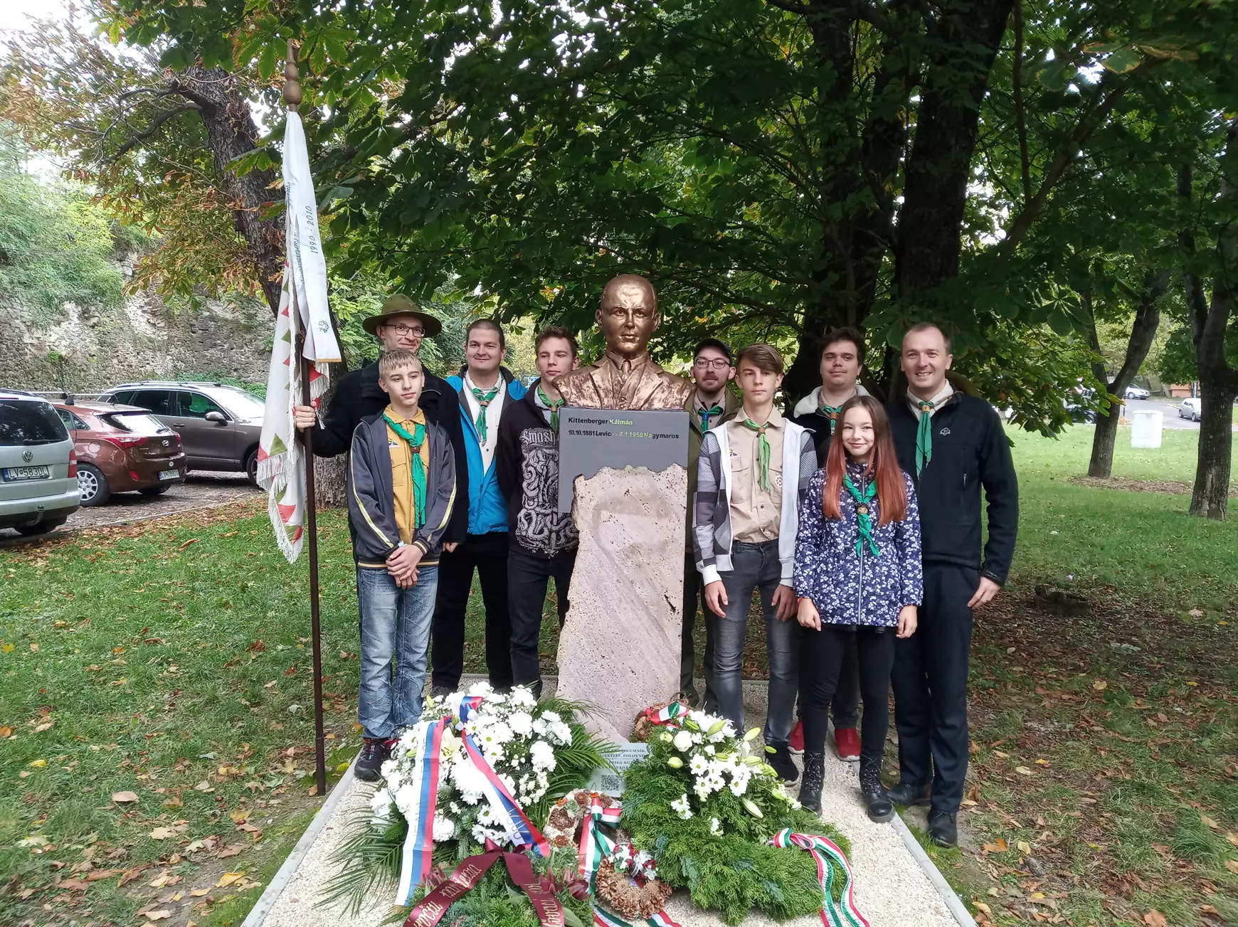 cserkészek
