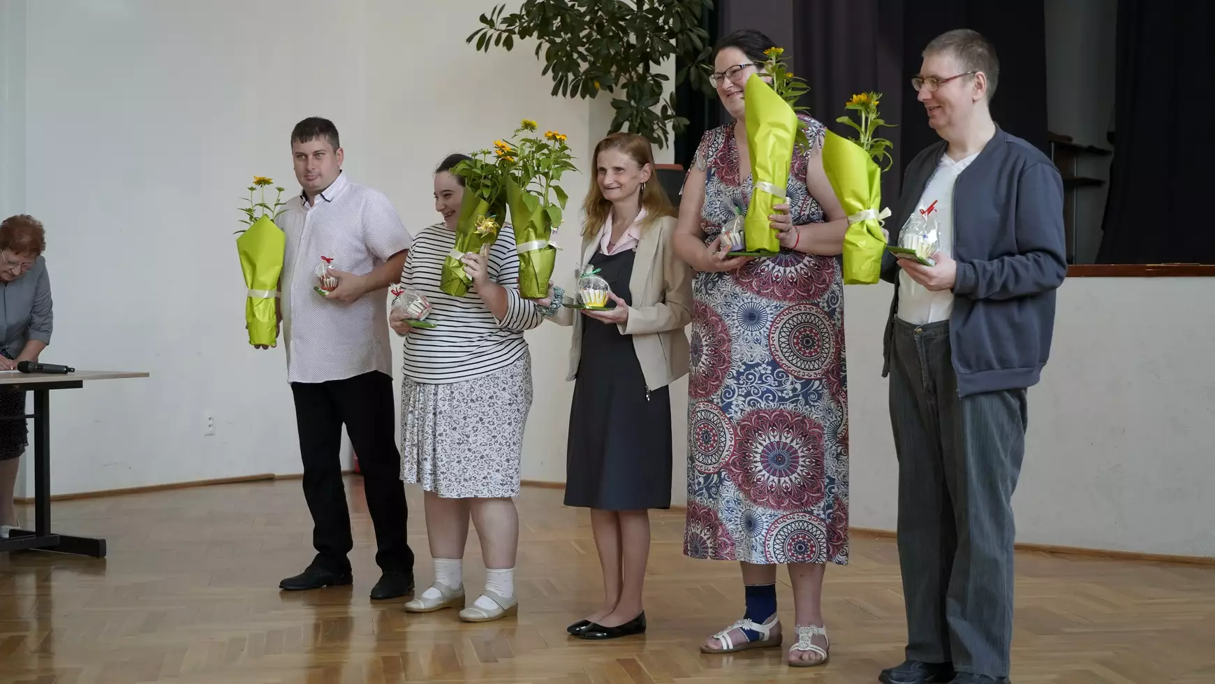 Minden szavaló egy kis figyelmességgel is gazdagodott