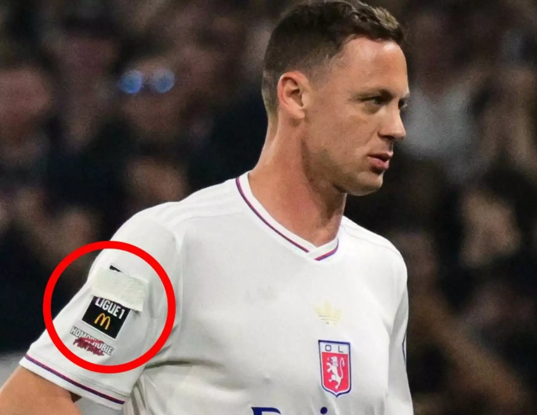 Nemanja Matic, a frnciaországi Lyon szerb játékosa - reprofoto
