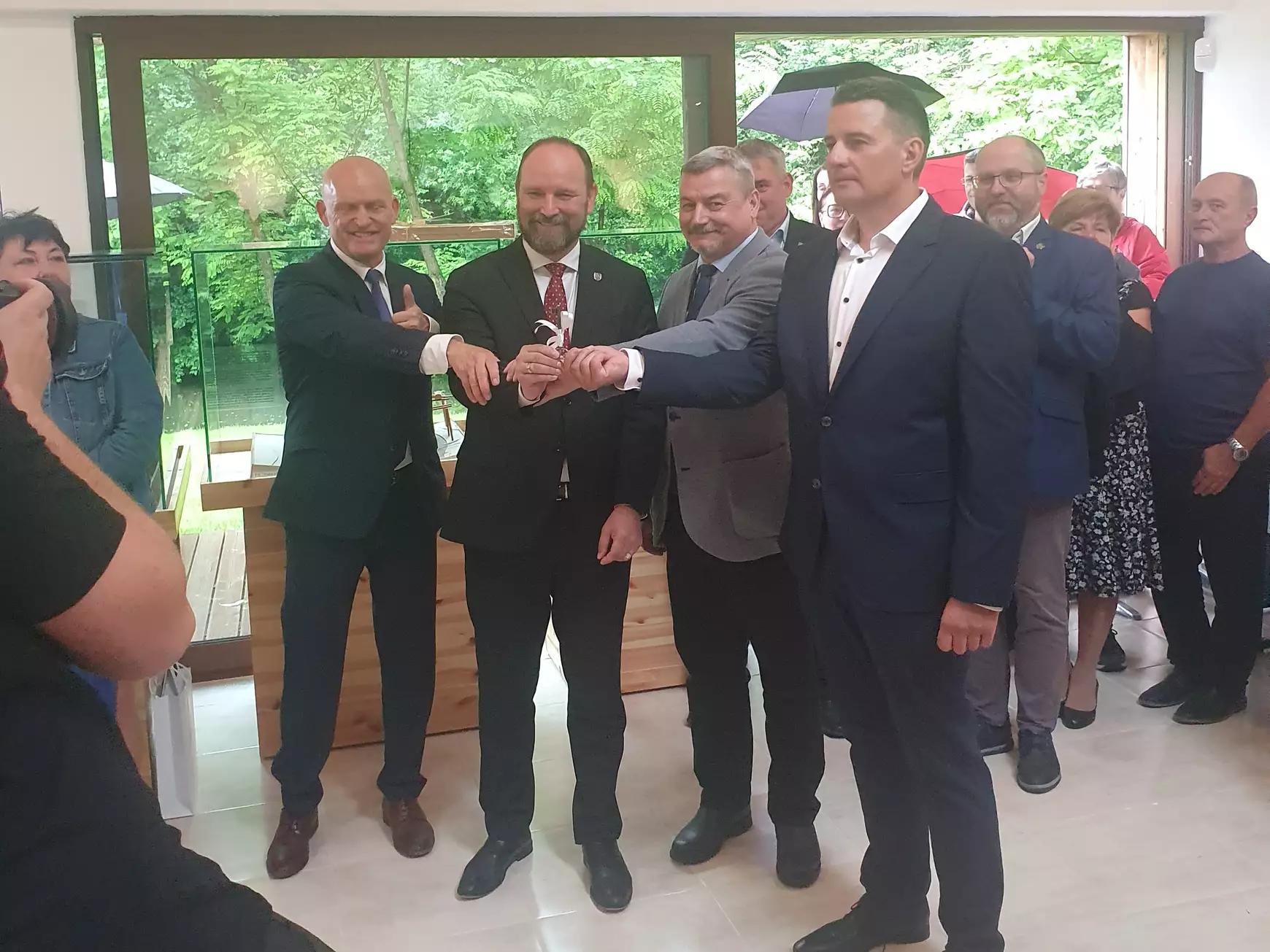 tallósi vízimalom átadása