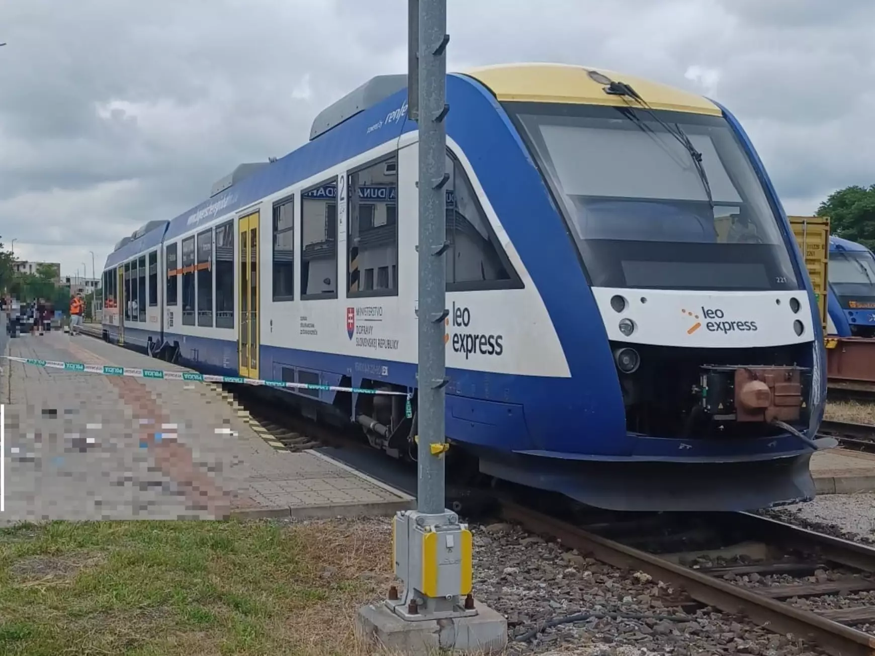 vonatos gázolás DSZ-en