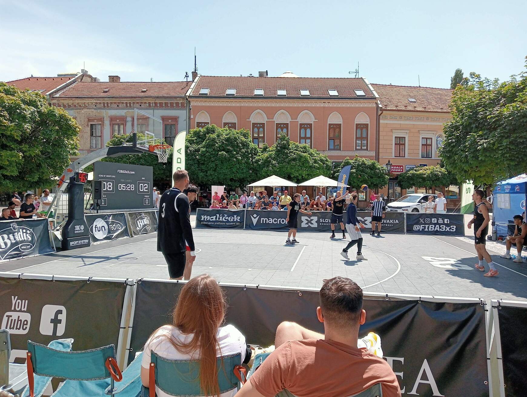 Jubileumi SBA 3x3 Pro Tour 2025 Komáromban – budapesti kosarasok győzelmével – KÉPEK