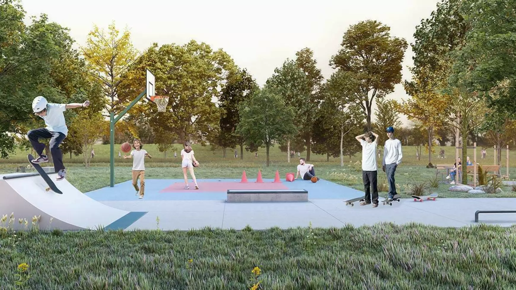 Az összefogás újabb gyümölcse: nyár végére kész lesz a komáromi K Park – KÉPEKKEL