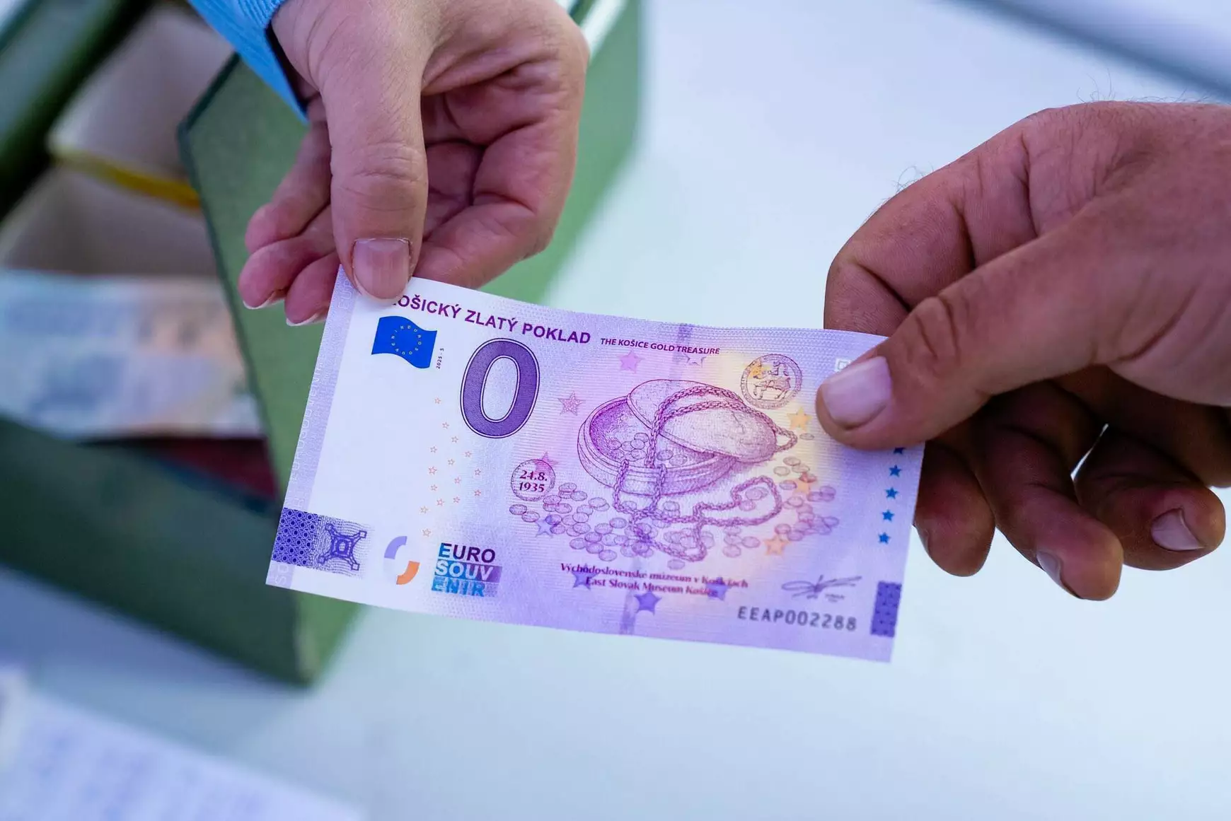 Kassa, kassai aranykincs, kassai arany éremleletet, 90. évforduló