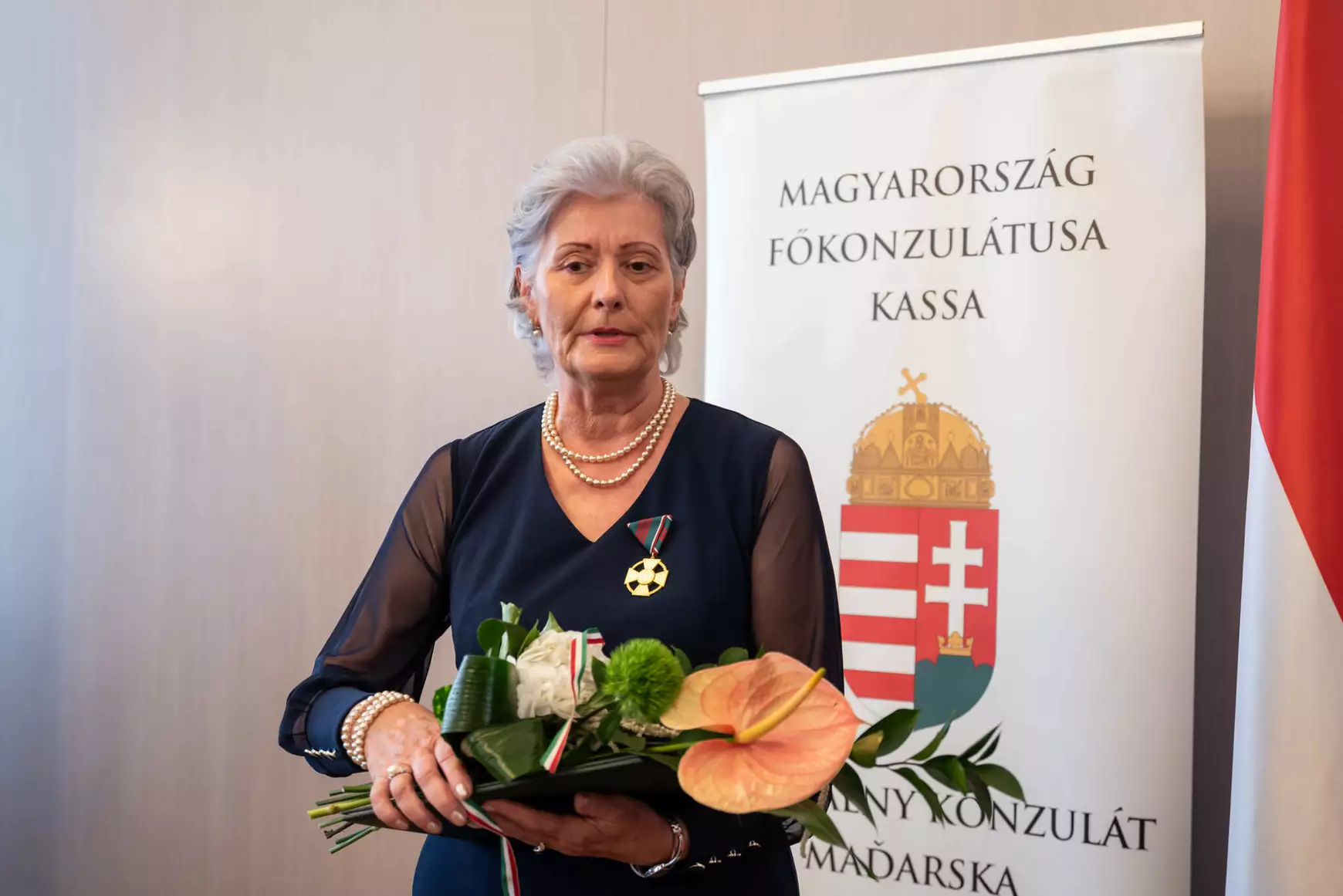 2025-08-19 Magyar Arany Érdemkereszt, kitüntetés, Kassa