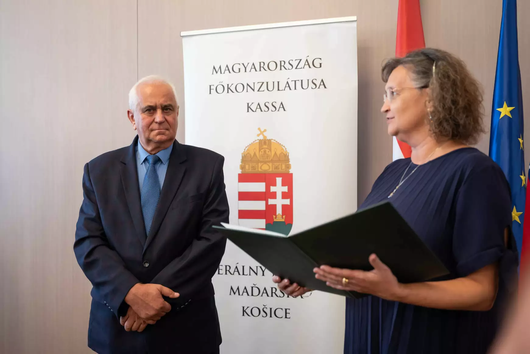 2025-08-19 Magyar Arany Érdemkereszt, kitüntetés, Kassa