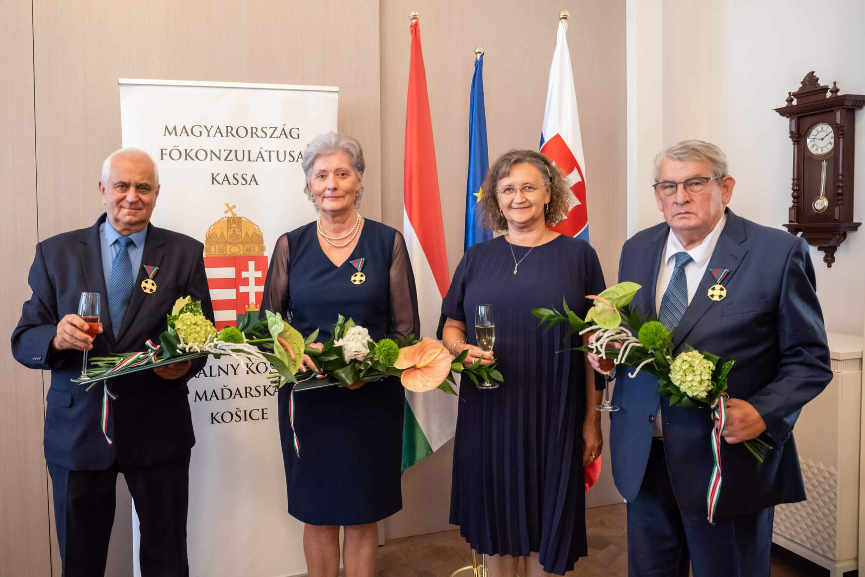 2025-08-19 Magyar Arany Érdemkereszt, kitüntetés, Kassa
