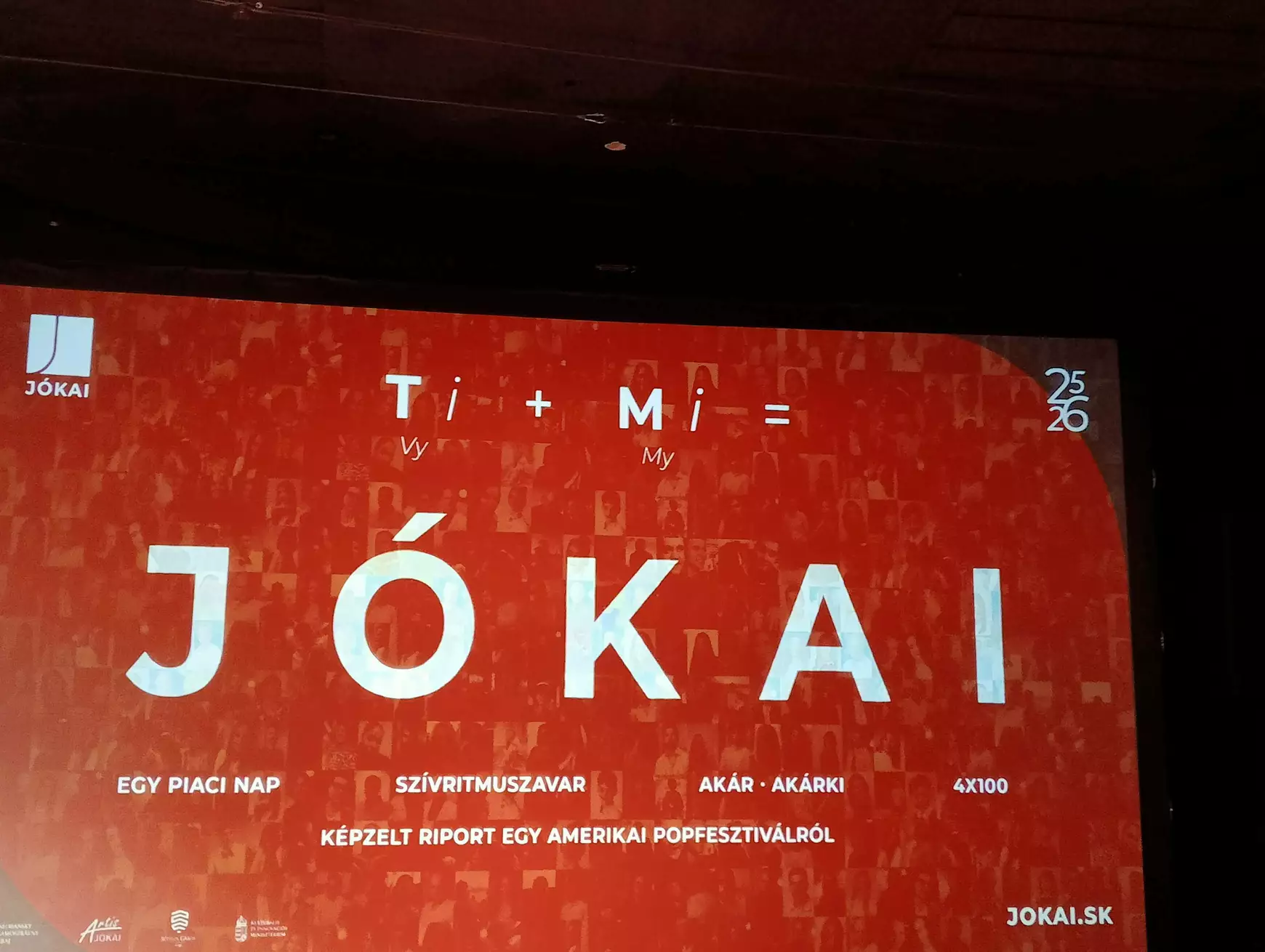 Kezdődik az immár tízféle bérlet árusítása a Komáromi Jókai Színházban!