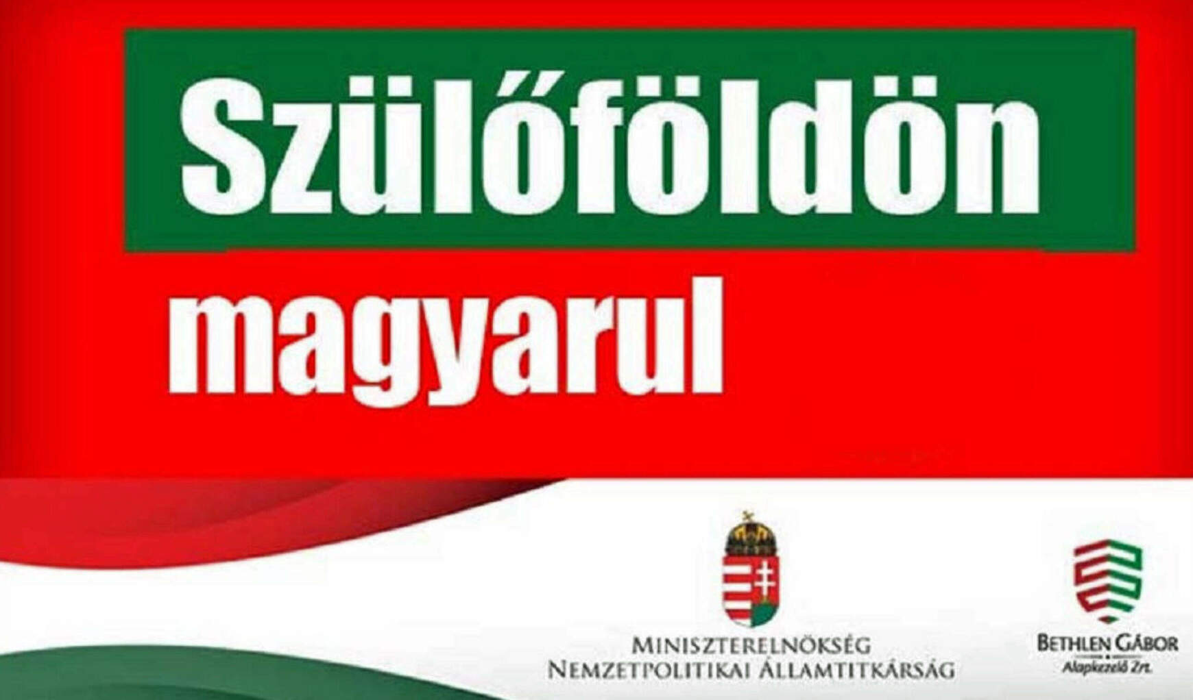 Szülőföldön magyarul program - logó