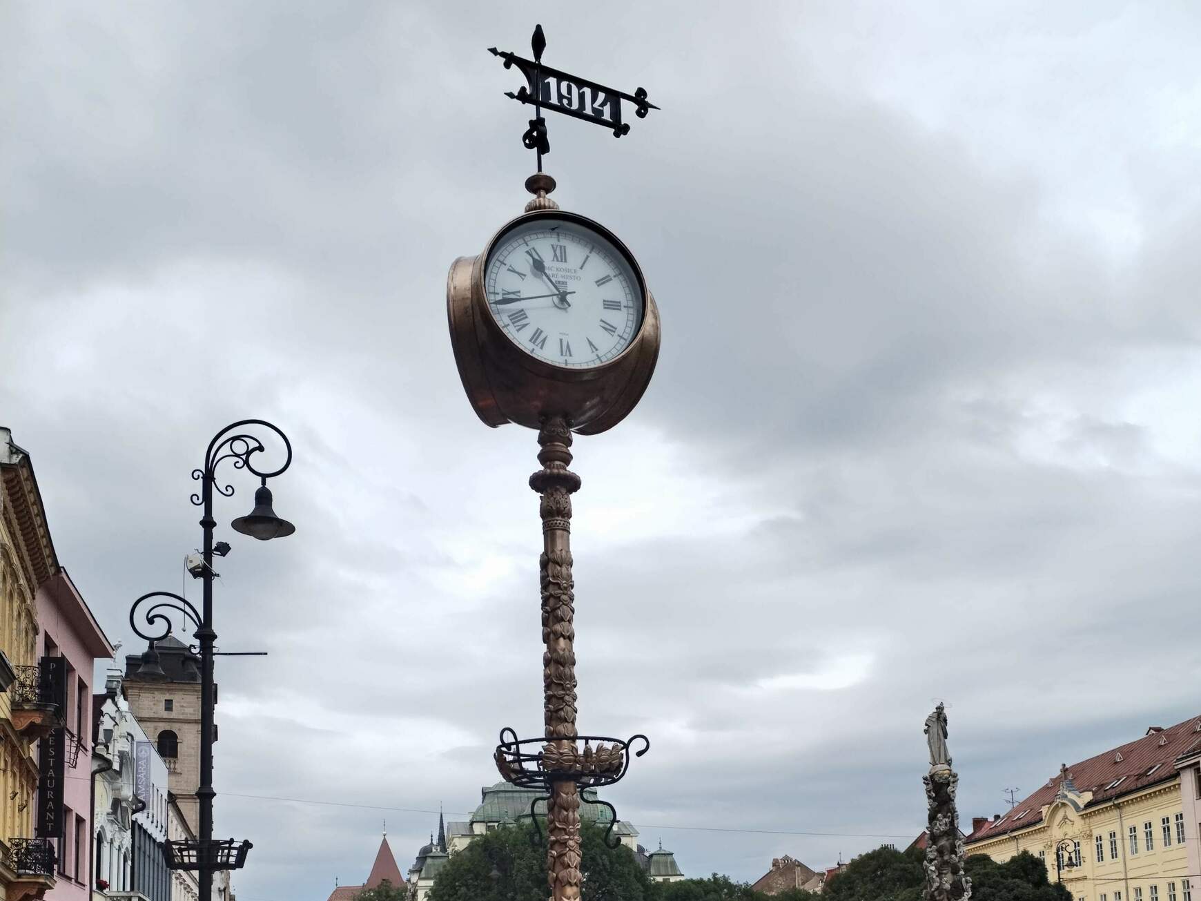 Kassa, Fő utca, óra, felújítás