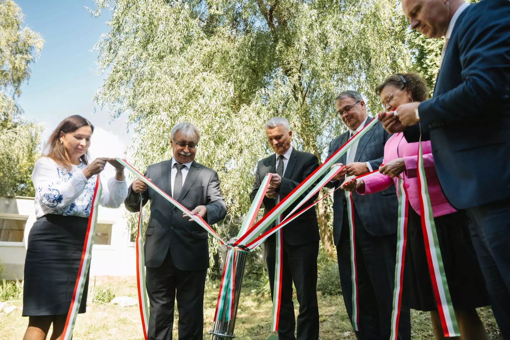 2025-09-18 Rozsnyói Református Iskolaközpont, bővítés, alapkőletétel