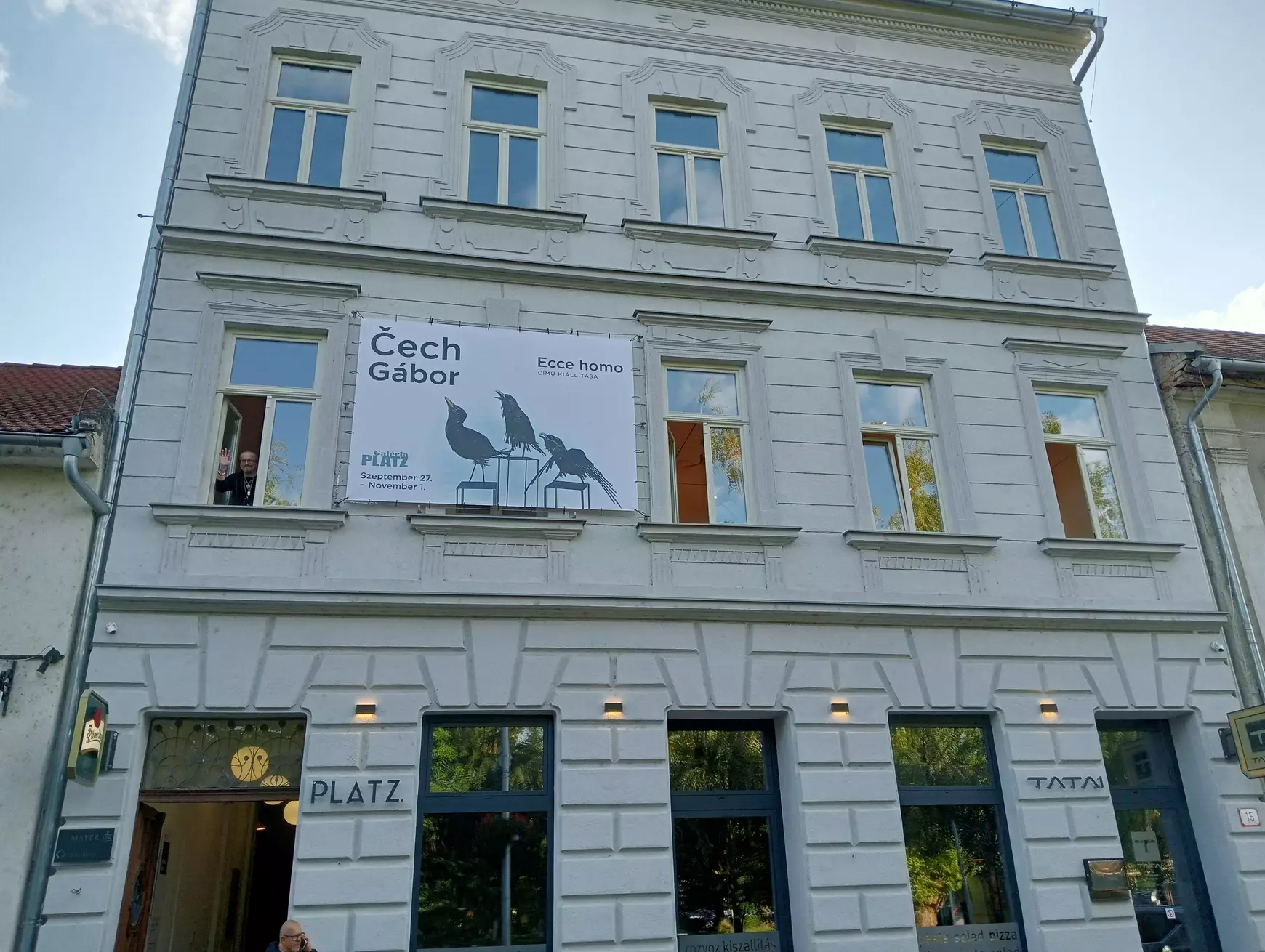 Ecce homo – Íme az ember: Čech Gábor „beszédes” fémszobrai a Platz Galériában– KÉPEKKEL