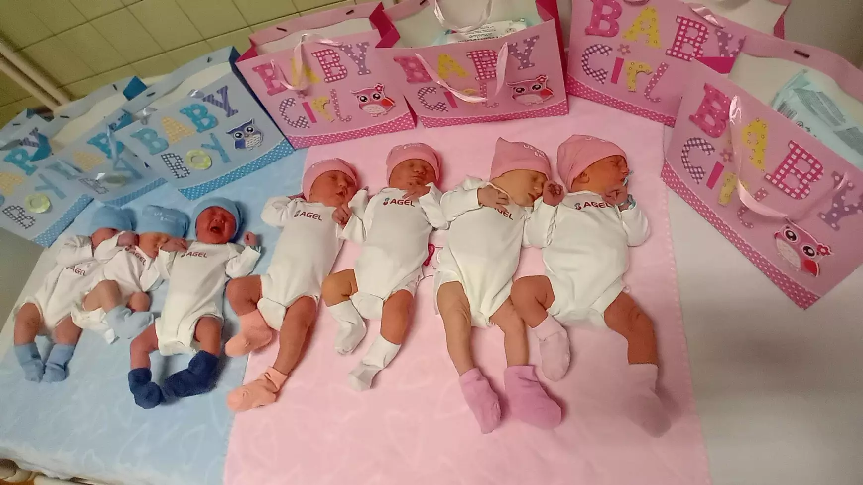  Ugyanaznap nyolc baba jött világra a komáromi szülészeten - KÉPEKKEL