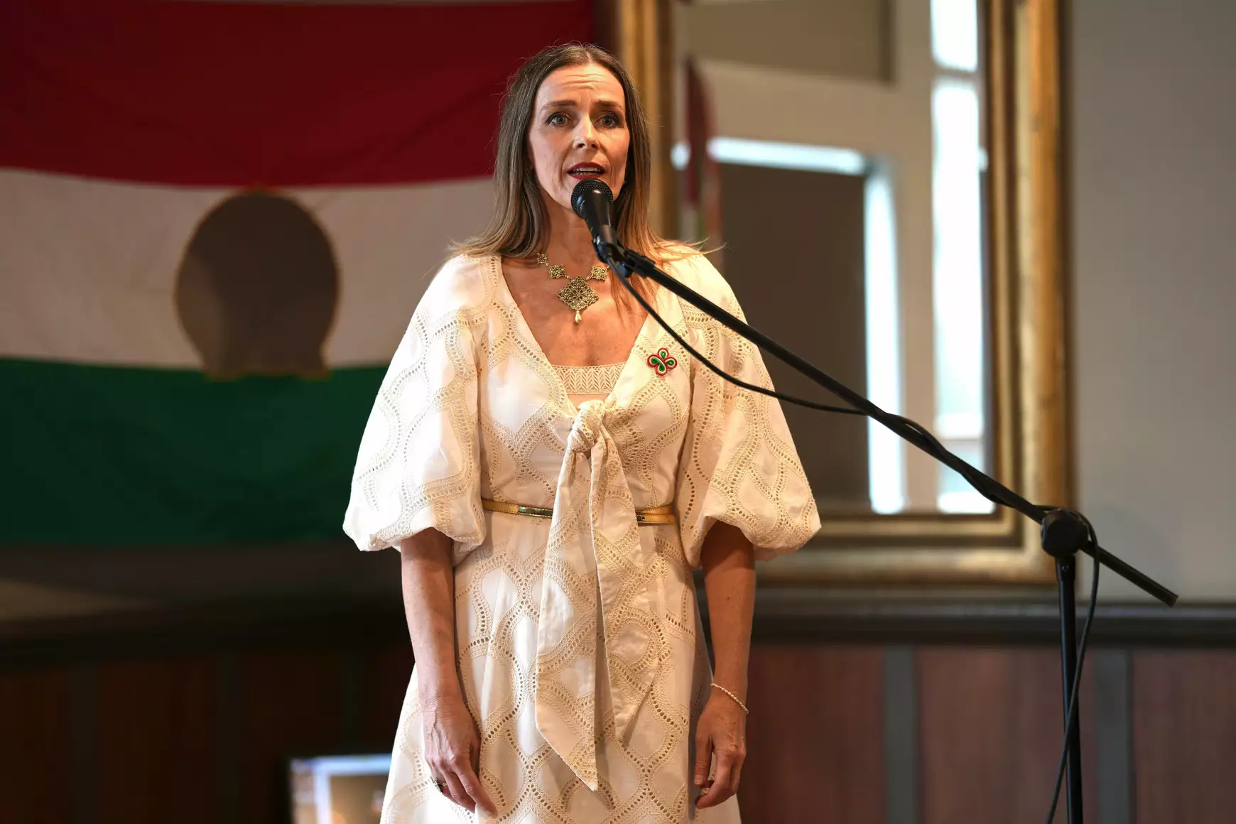 Korpás Éva népdalénekes egy maori művésszel együtt lépett fel Új-Zéland fővárosában - KÉPEKKEL