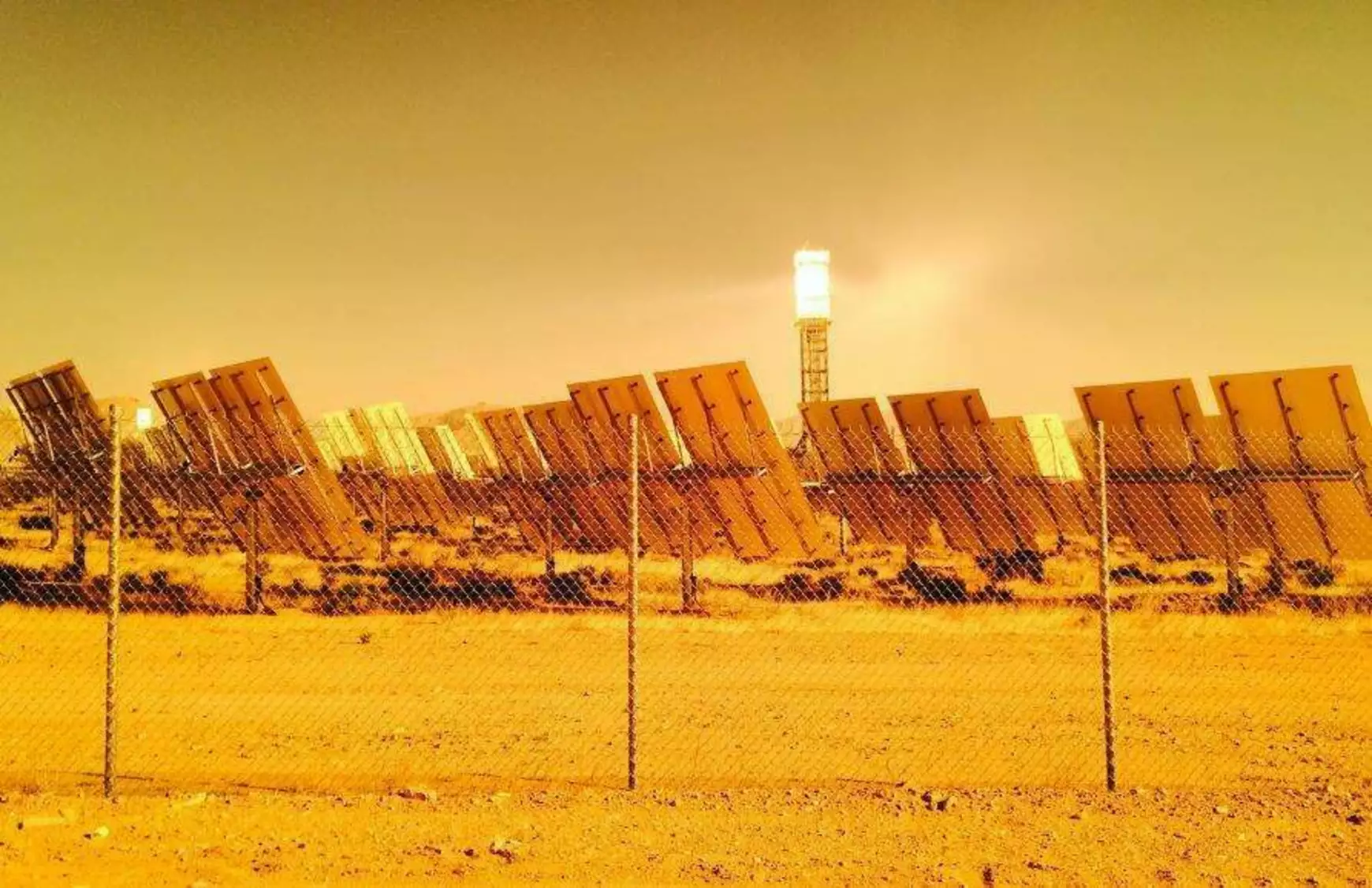 Naperőmű - Ivanpah - Mojave sivatag