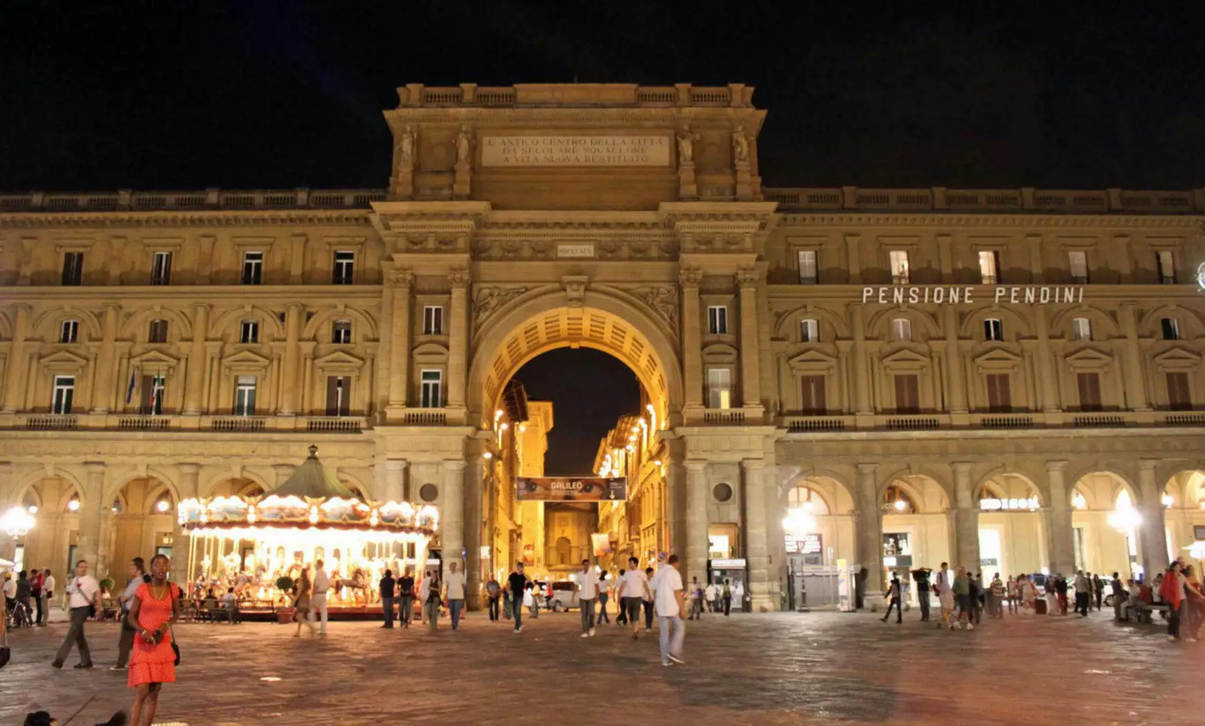Firenze - Köztársaság tér
