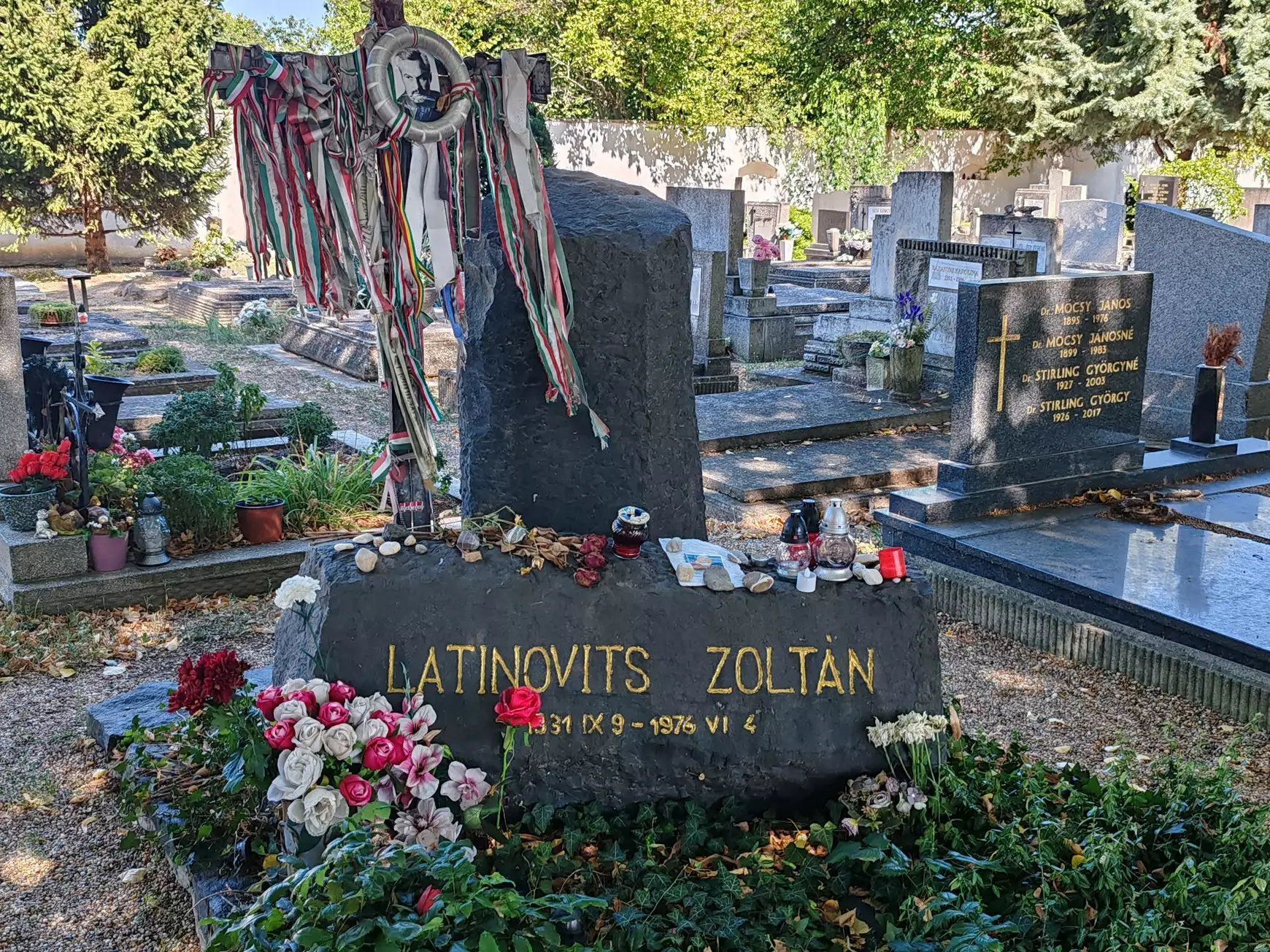 Latinovits Zoltán sírja