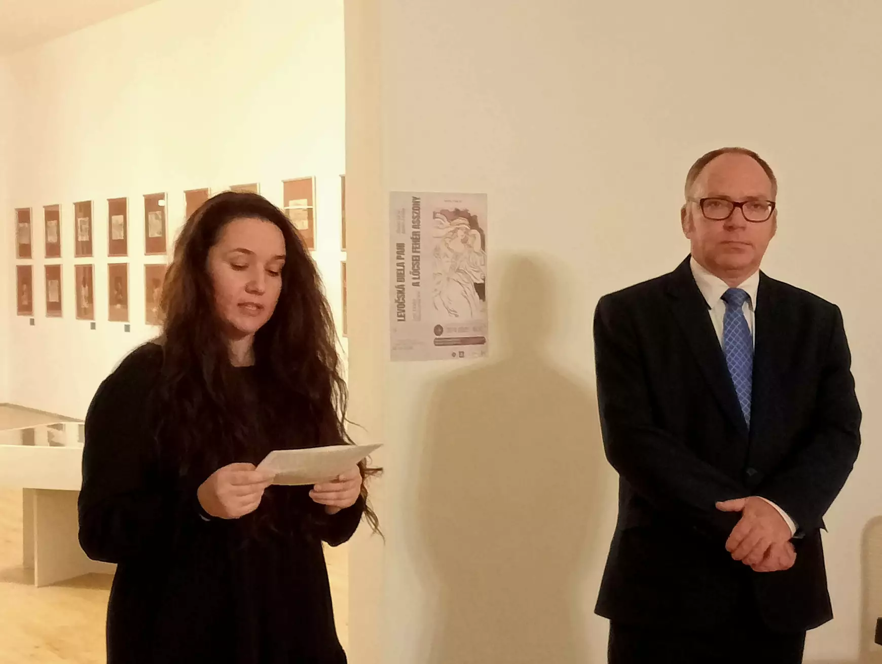 A lőcsei fehér asszony című kiállítás három idősík párbeszédét hozza létre -  KÉPEKKEL