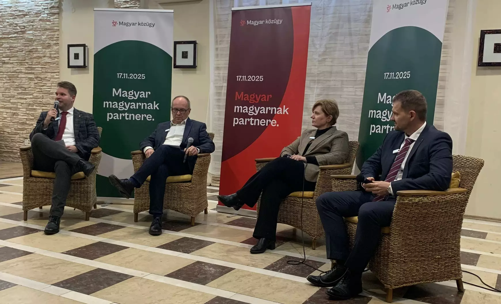 Kovács Balázs, Bukovszky László, Kiss Beáta és Bugár Viktor