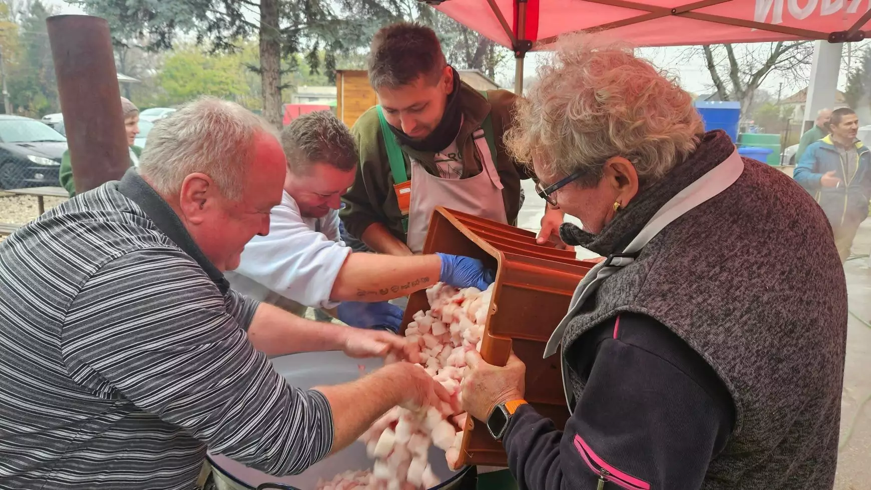 Közösségkovácsoló hagyományőrzés némi falufejlesztéssel, Megyercsen – KÉPEKKEL