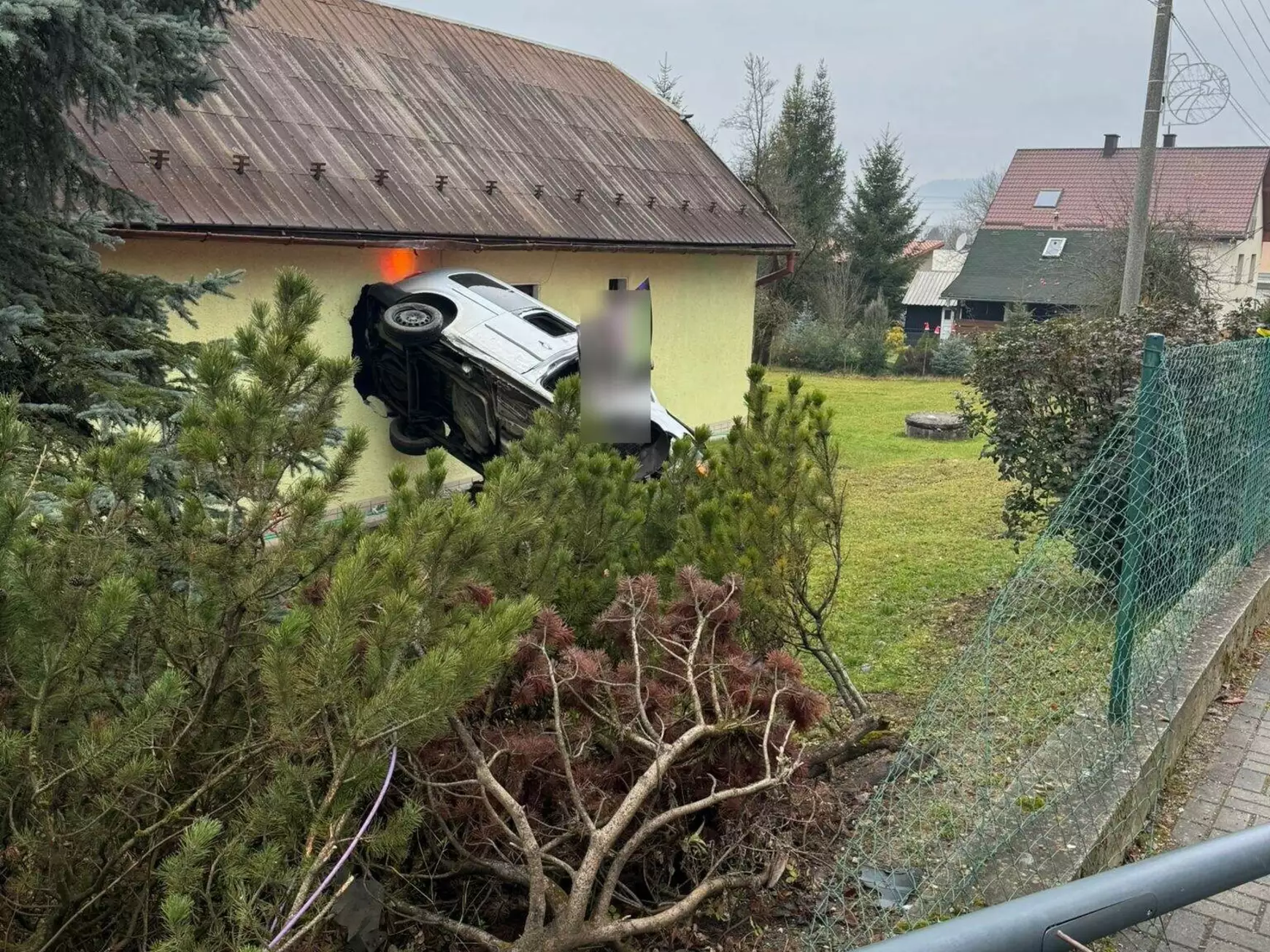 baleset Zsolnánál