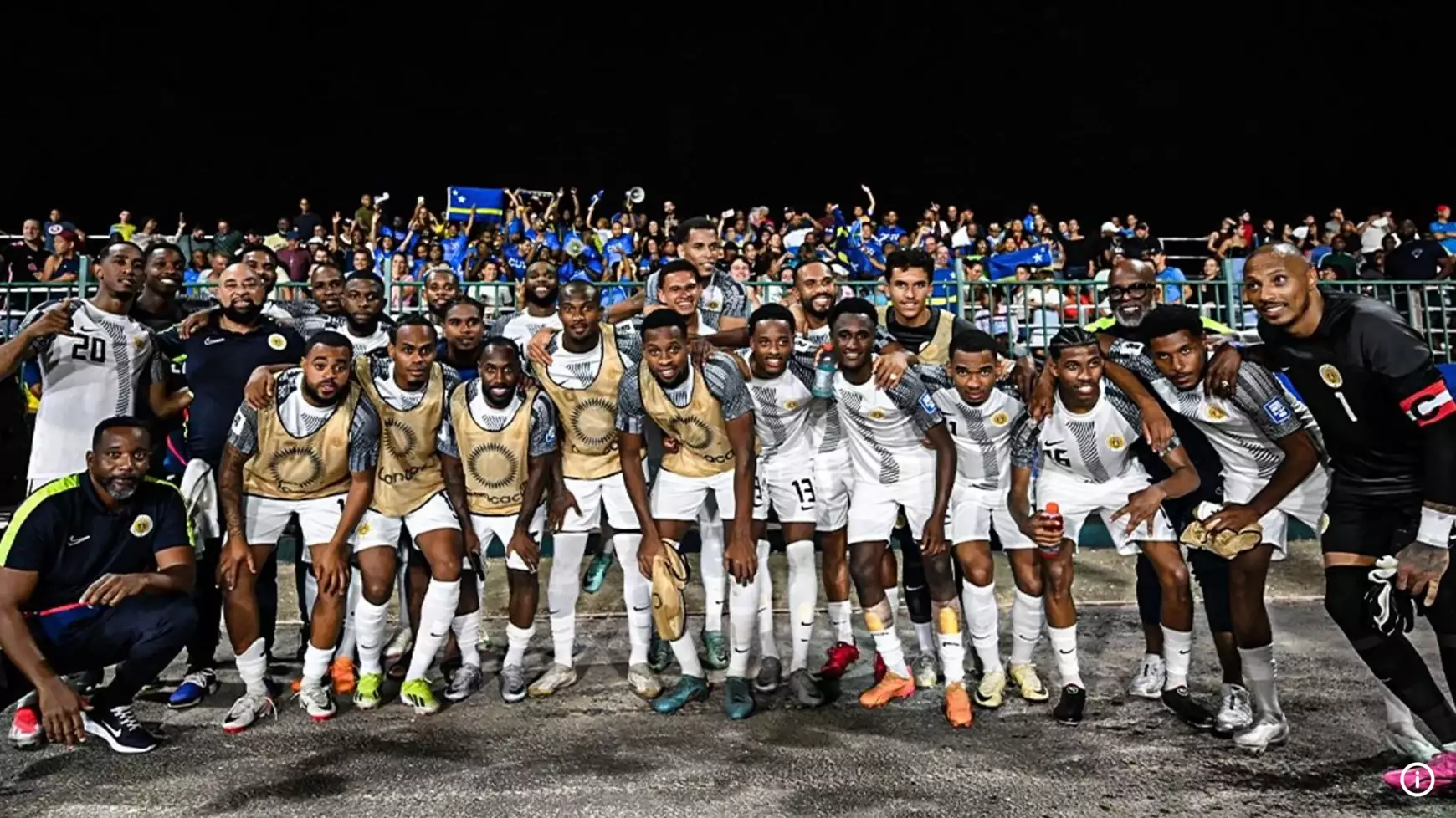 A curacaoi csapat