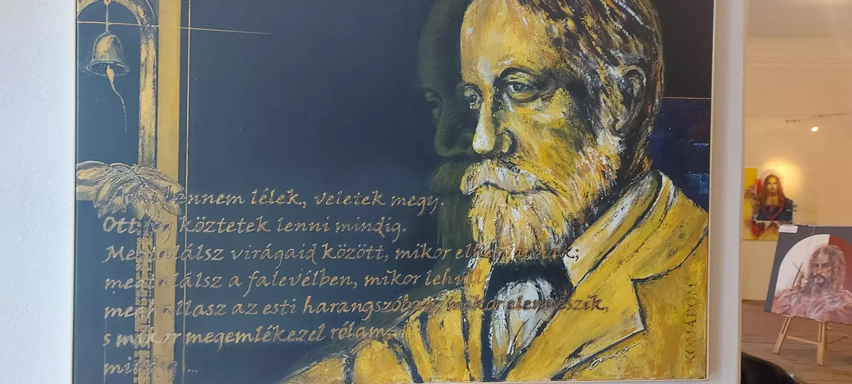 A Megváltó: Csémy Olivér képkiállítása a Szent András Bazilika  oratóriumában – KÉPEKKEL