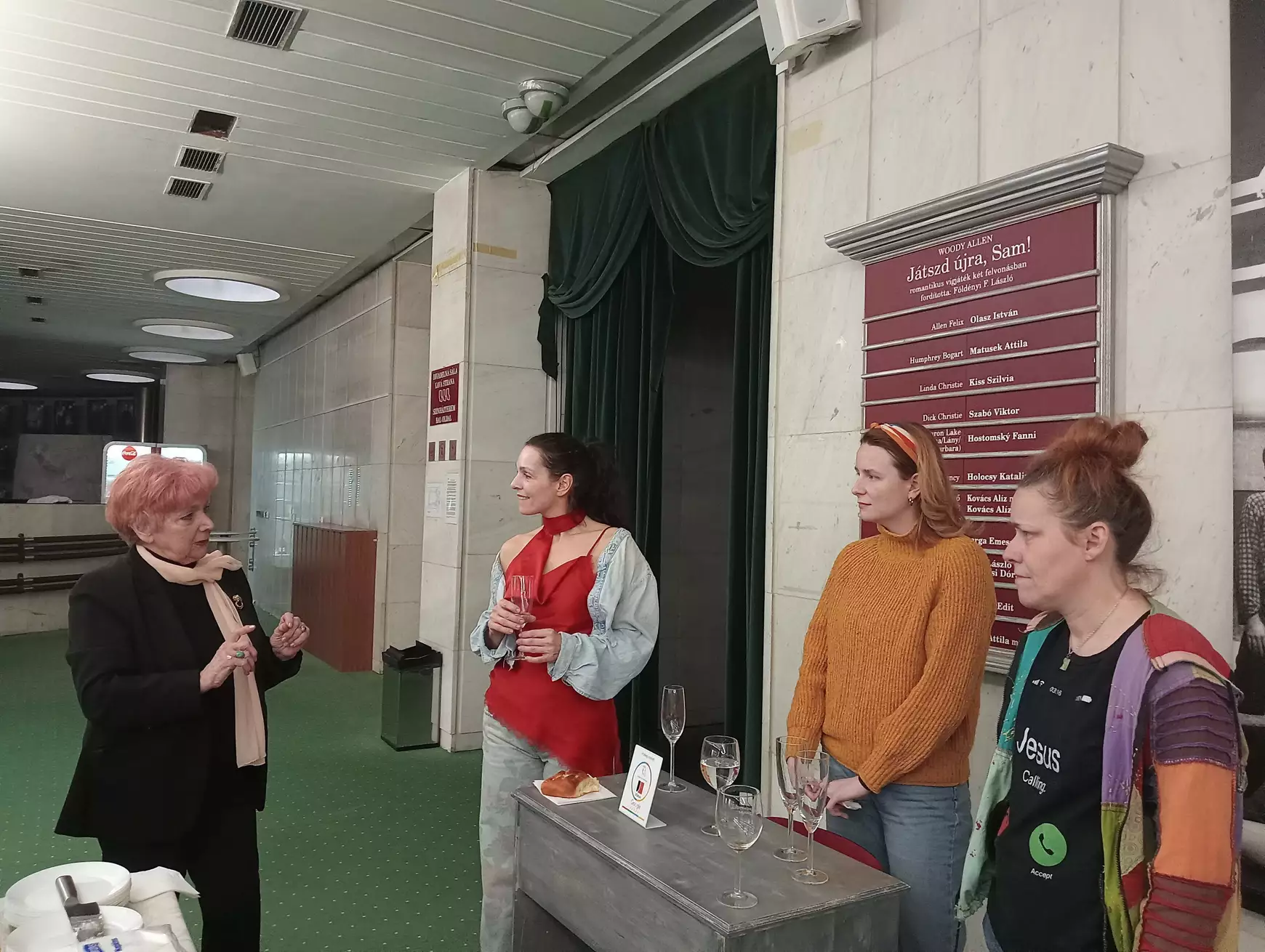 A jubiláló Petrécs Anna színművész köszöntése szeretett második otthonában - KÉPEKKEL 