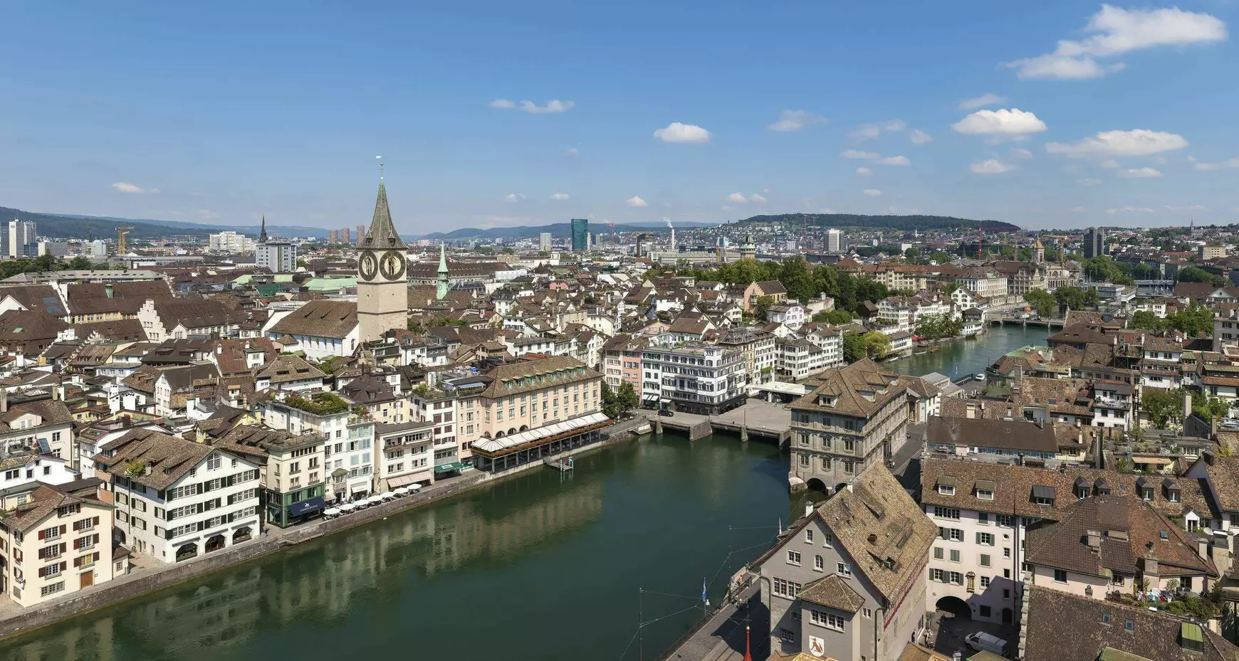 Zürich - látkép - wikimedia