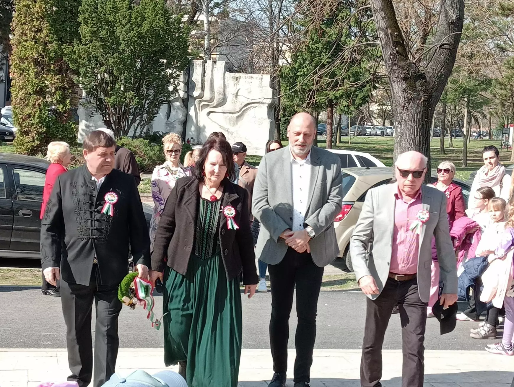  Elkezdődött az 1848/ 49-es magyar forradalom és szabadságharc hőseiről való ünnepségsorozat Komáromban – KÉPEKKEL