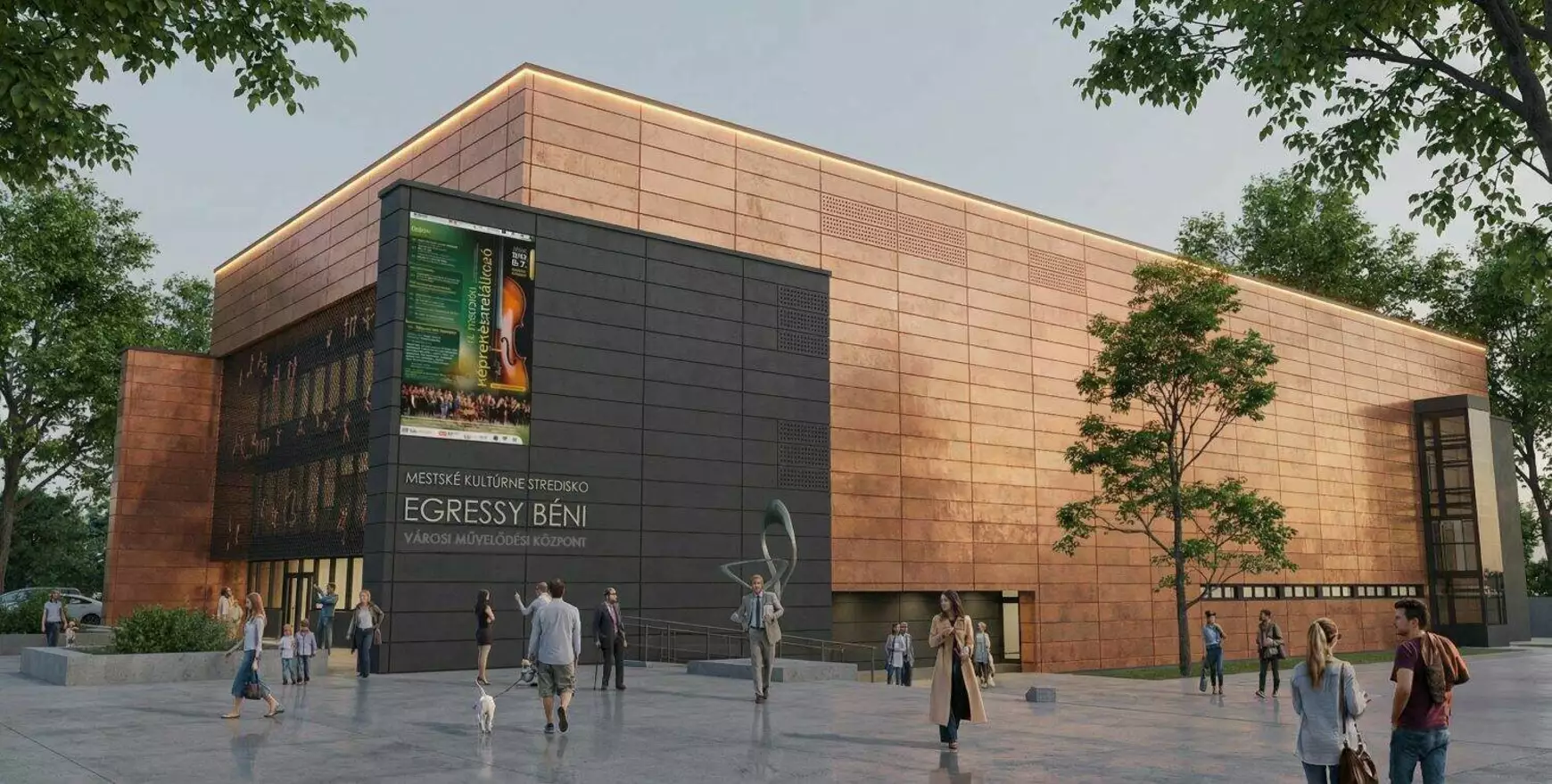  Teljeskörűen felújítják a komáromi Egressy Béni VMK-t és megnyitják a Lyuk kultúrpontot - KÉPEKKEL