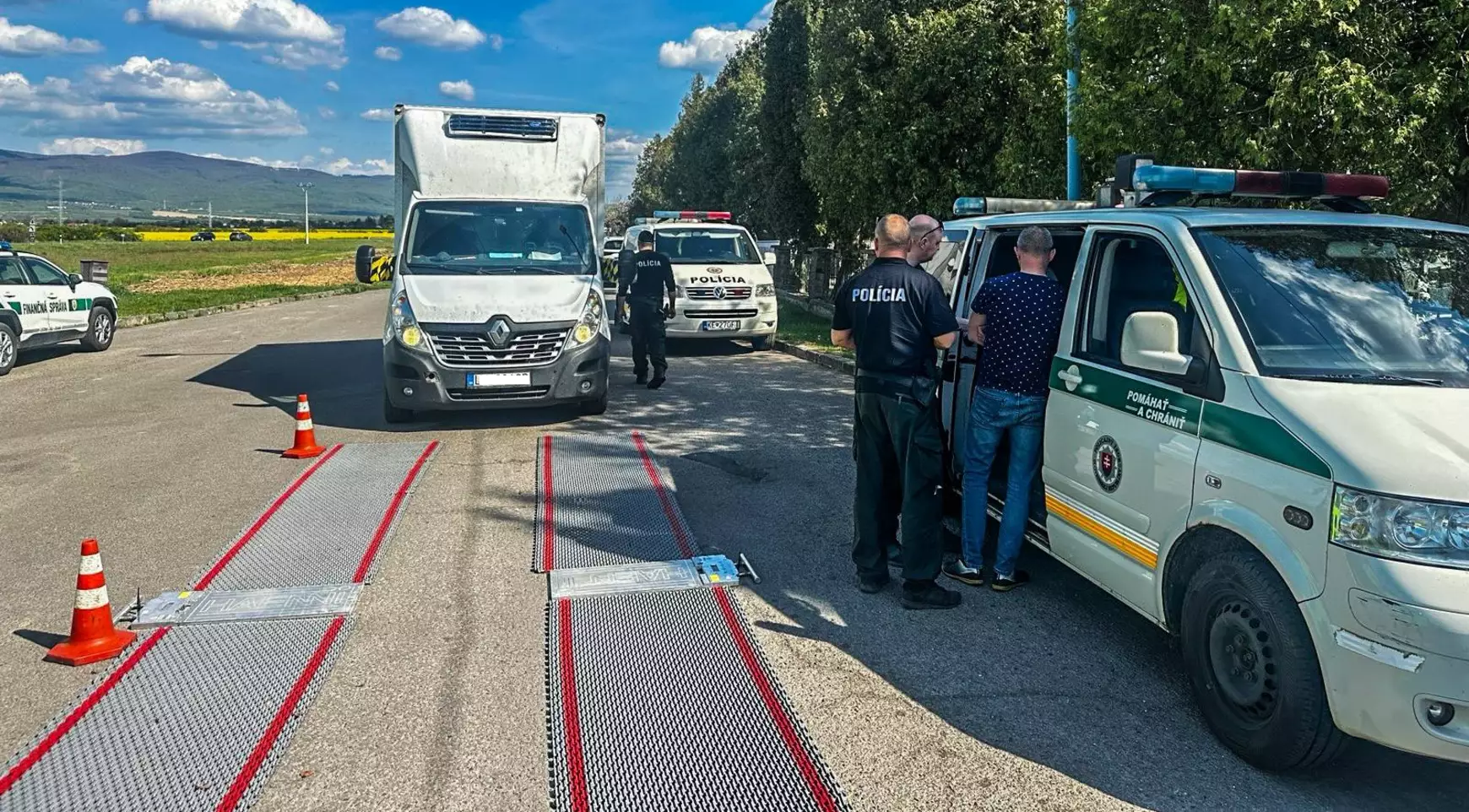 rendőrség tengelyterhelés