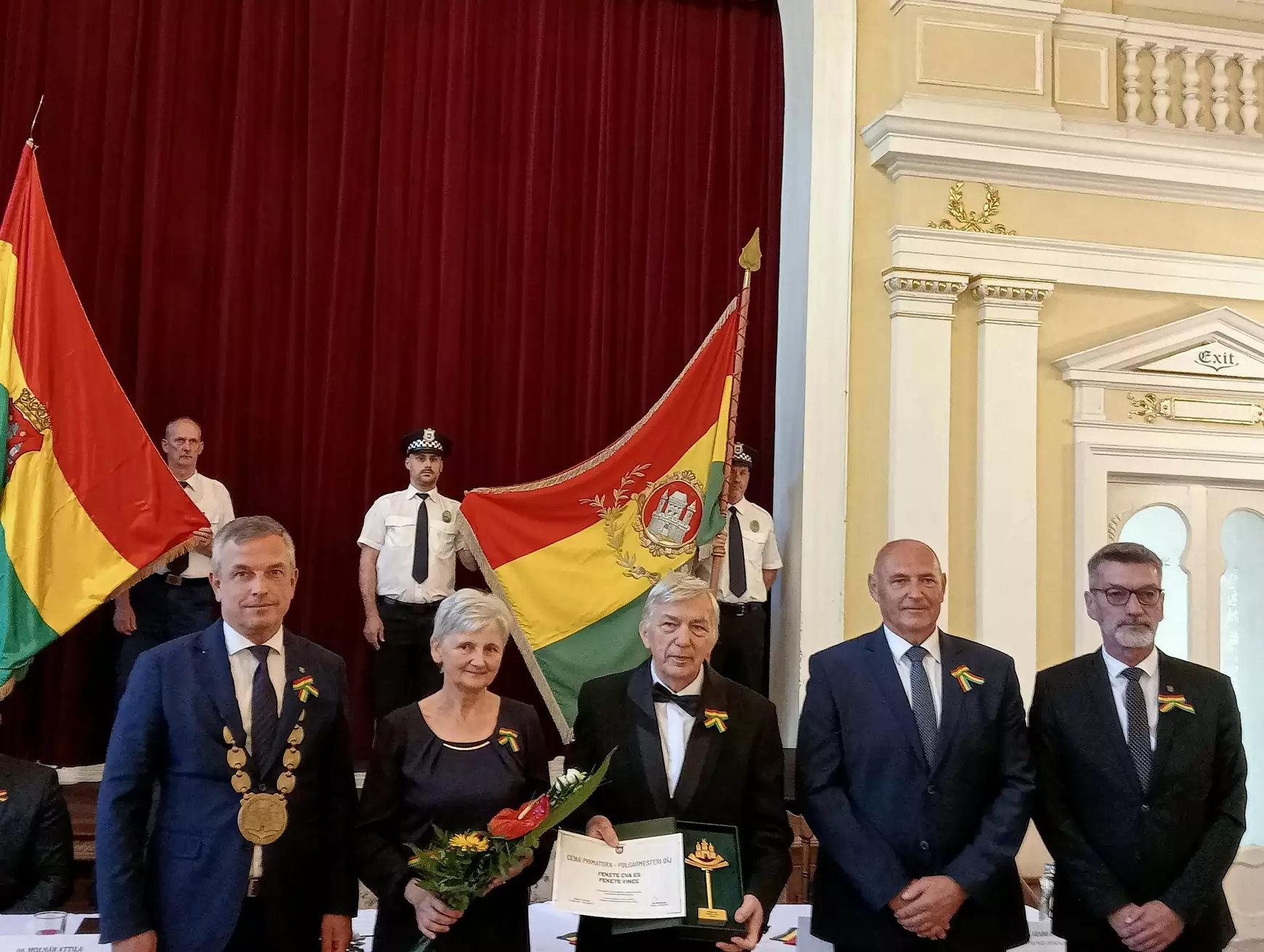 Díjátadás a Komáromi Napok nyitányán, a közös ünnepi testületi ülésen – KÉPEKKEL