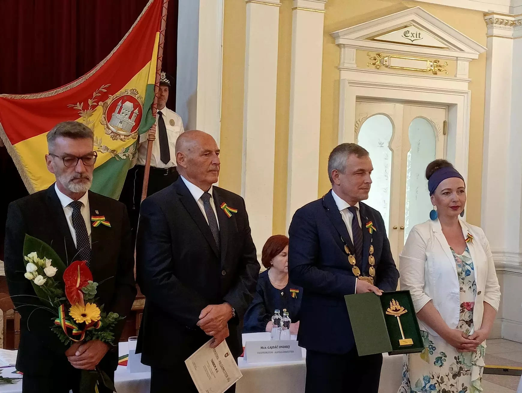 Díjátadás a Komáromi Napok nyitányán, a közös ünnepi testületi ülésen – KÉPEKKEL