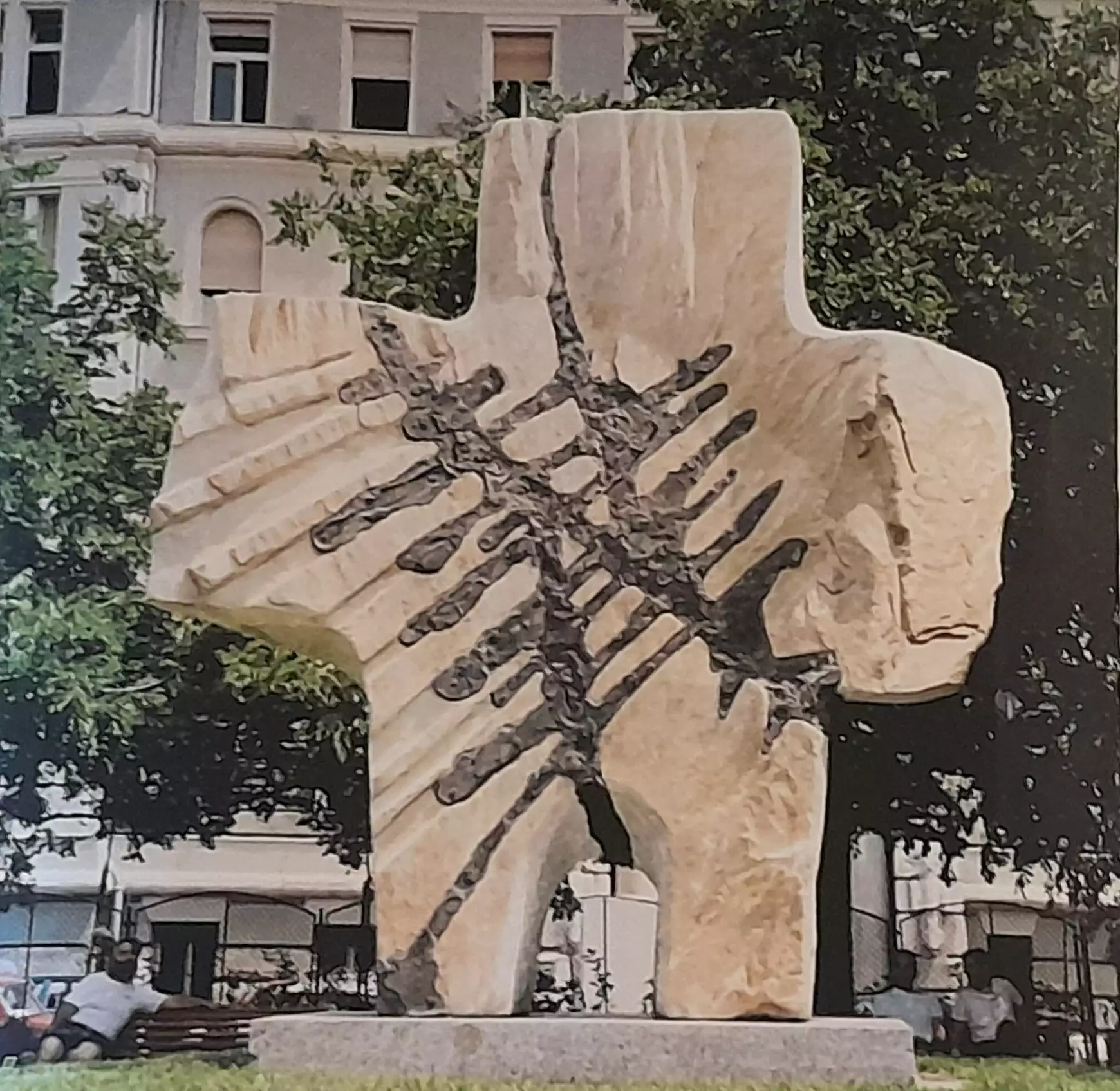 Az Emberkereszt elnevezésű Gulag-emlékmű