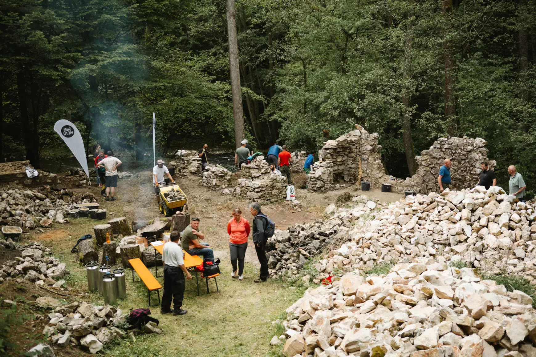 Rosszgyár, vasgyár, vasolvasztó, Beretke, Murány-áttörés