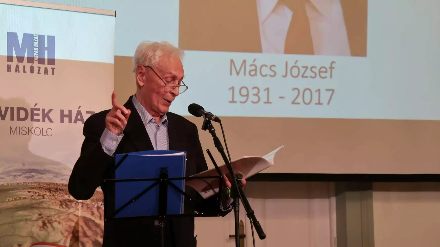 „Hű maradtál: hű a szóhoz, hű e néphez...“: Miskolcon is megemlékeztek Mács Józsefről – KÉPEKKEL